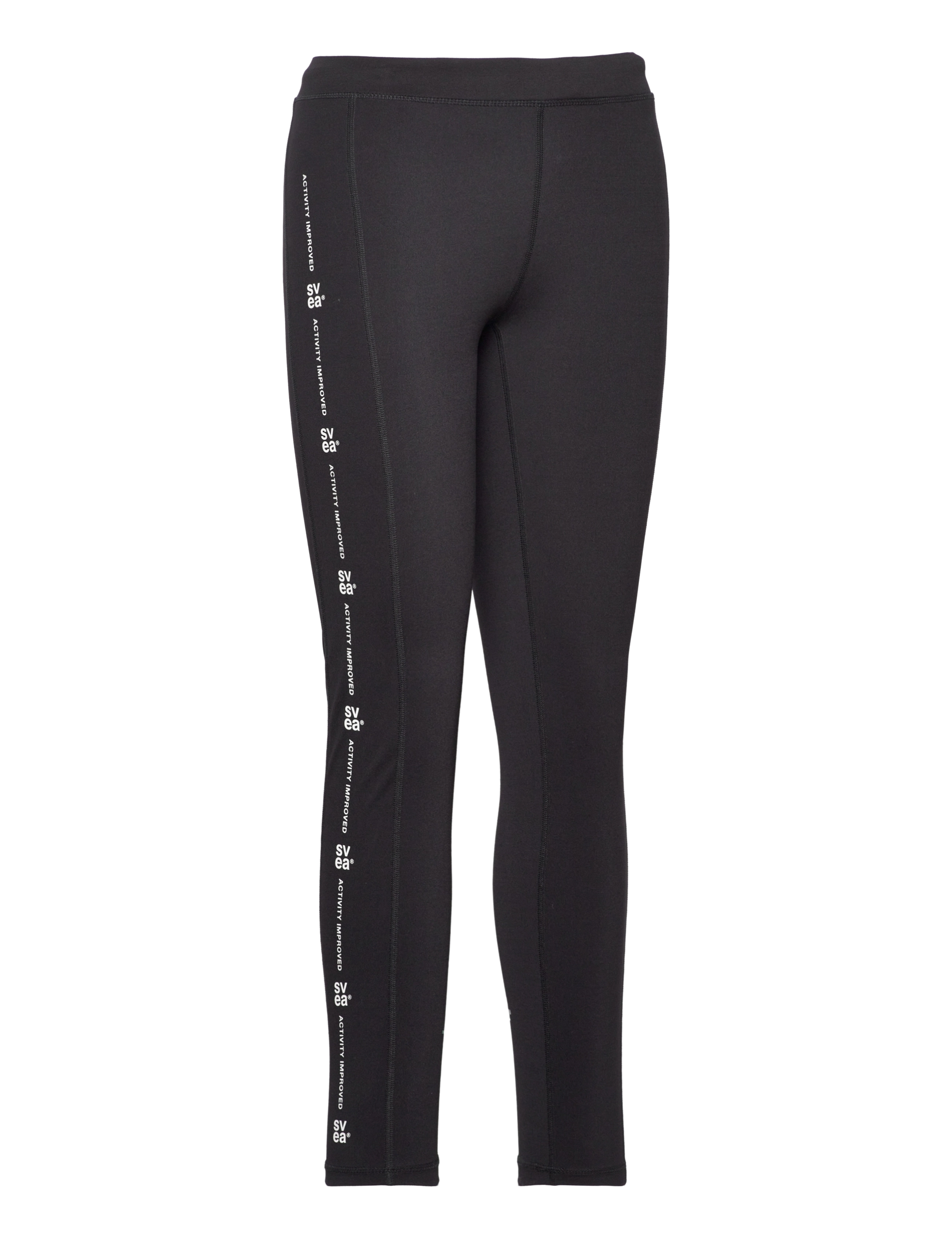 Svea - W. Sport Logo Tights - fuld længde - black - 1