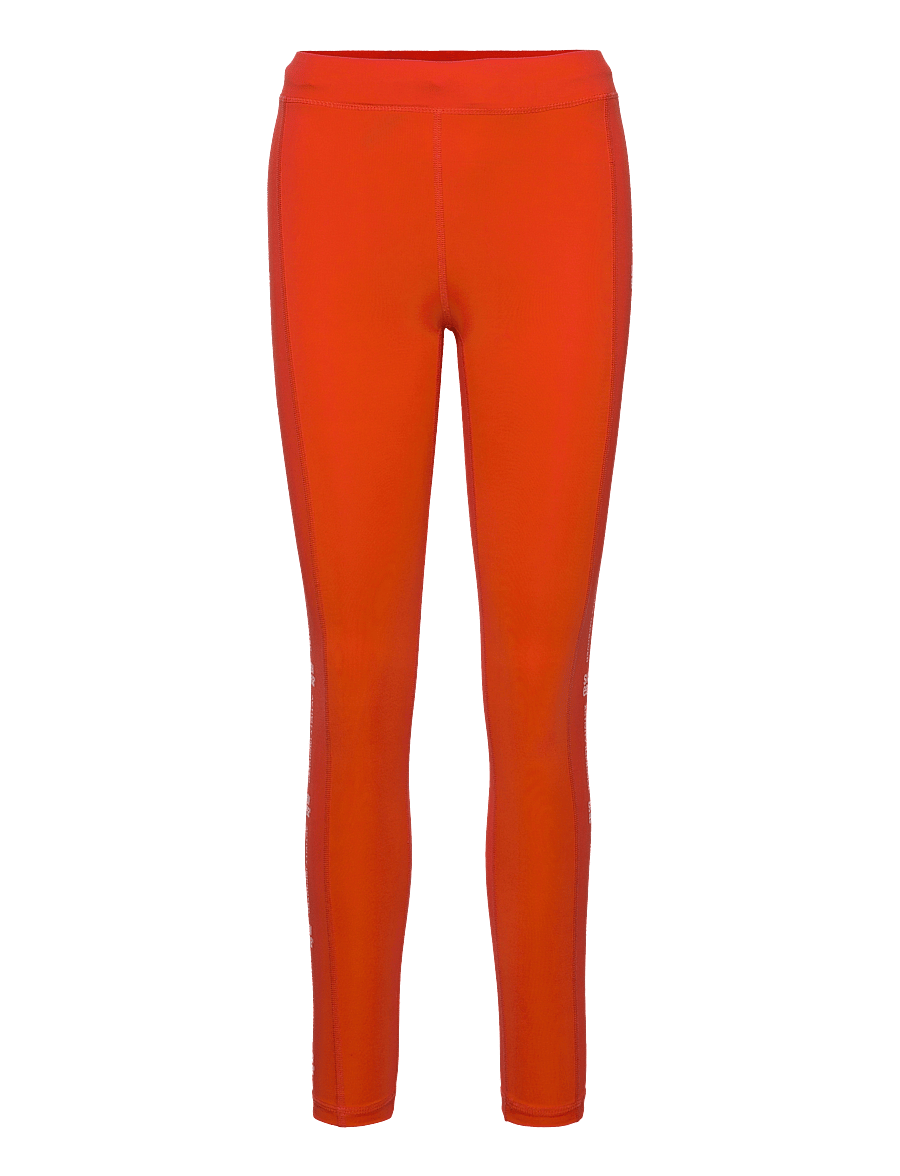 Svea - W. Sport Logo Tights - sportinės tamprės - red - 0