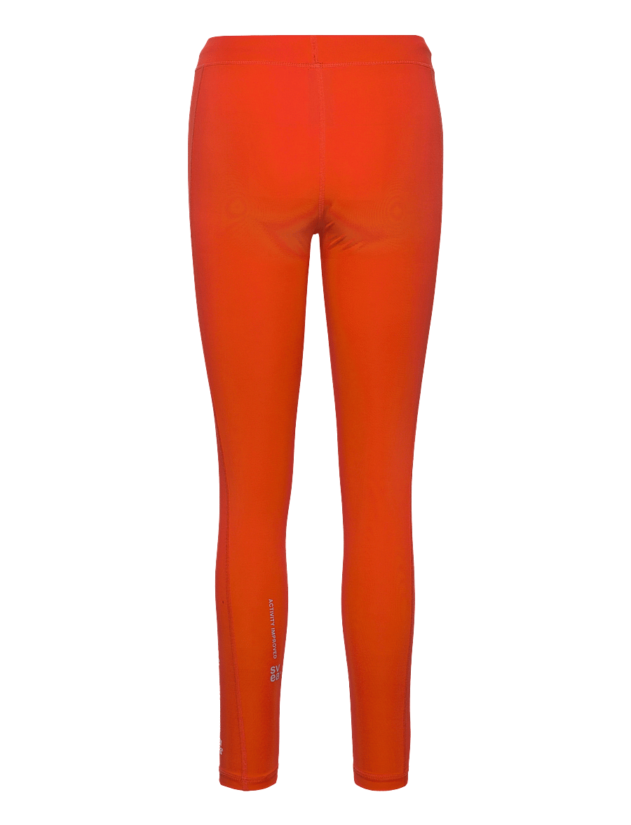 Svea - W. Sport Logo Tights - sportinės tamprės - red - 1