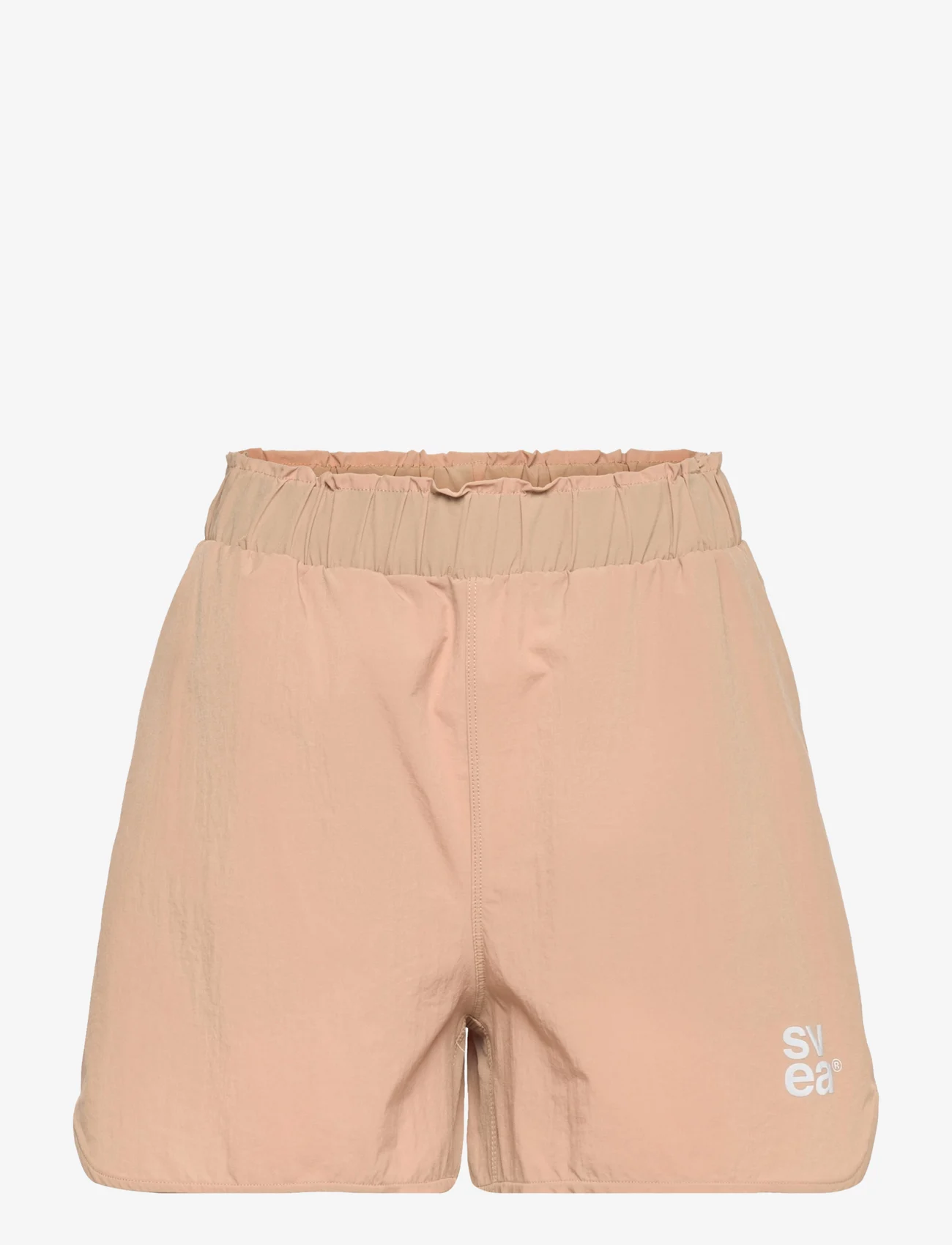 Svea - W. Drawstring Shorts - kasdienio stiliaus šortai - khaki - 0