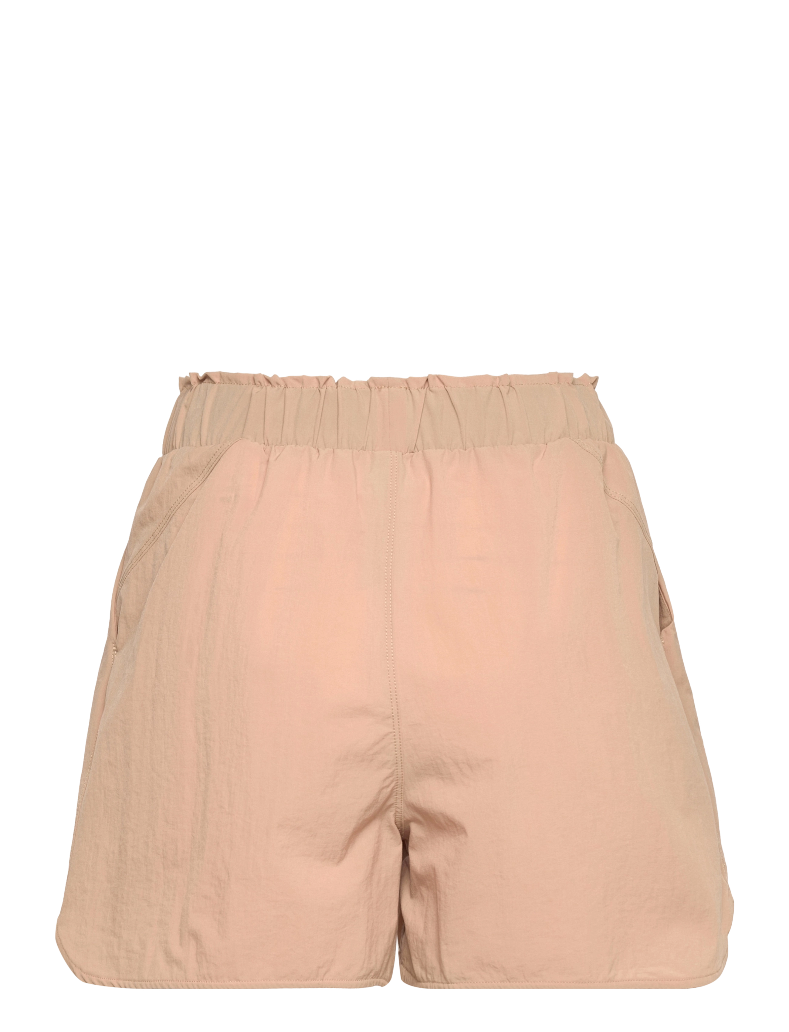 Svea - W. Drawstring Shorts - casual shorts - khaki - 1
