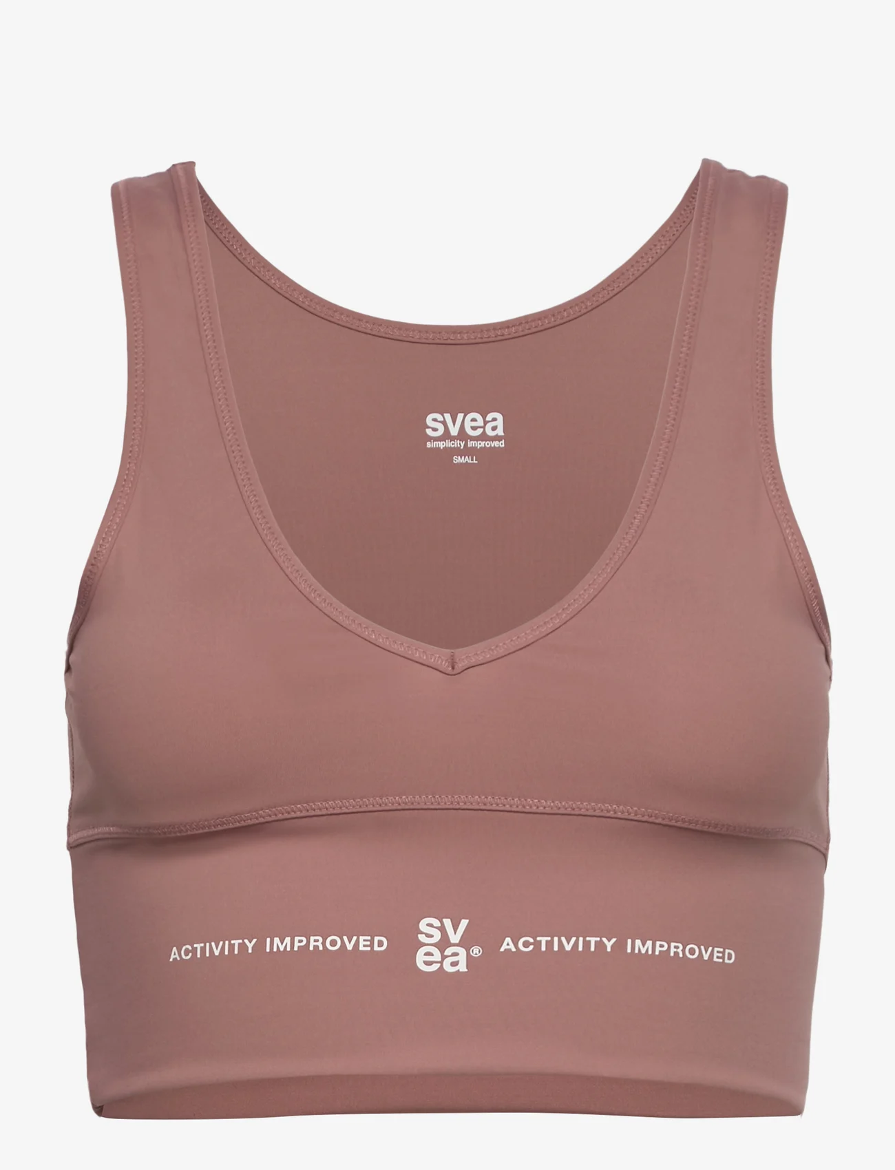 Svea - W. Reversible top - crop tops - pink - 0