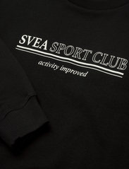 Svea - W. Sporty Sweat - sweatshirts & kapuzenpullover - black - 2