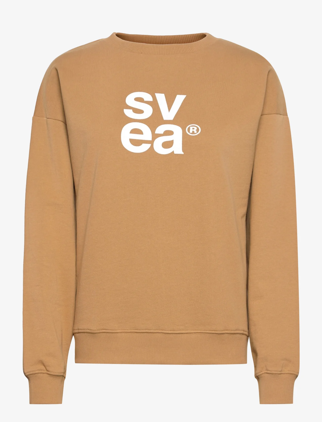 Svea - W. Sporty Sweat - sweatshirts & hættetrøjer - khaki - 0
