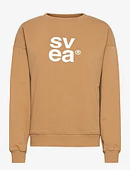 Svea - W. Sporty Sweat - sweatshirts & kapuzenpullover - khaki - 0