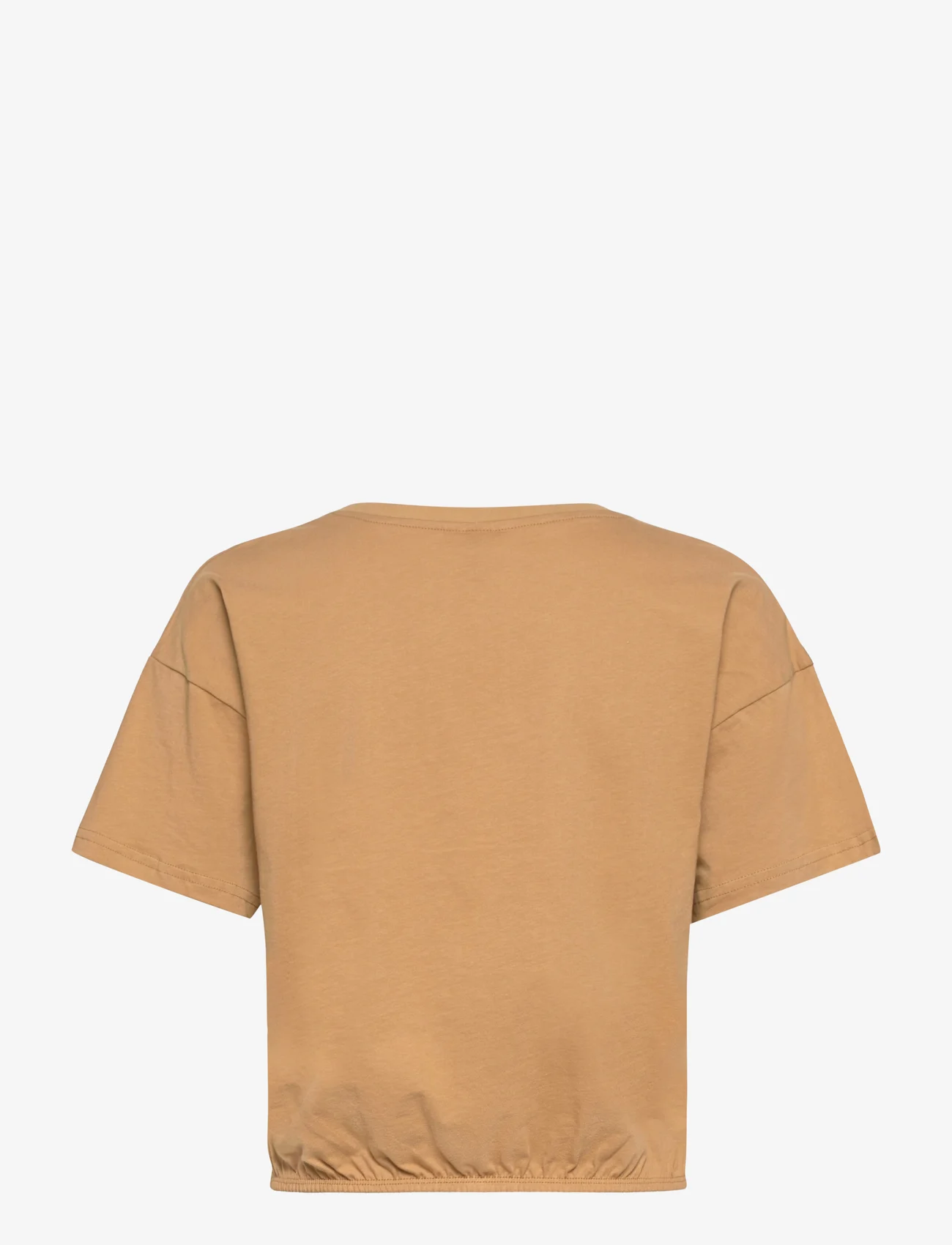 Svea - W. Elastic T-Shirt - alhaisimmat hinnat - khaki - 1