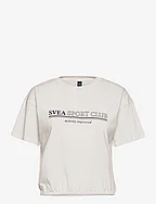 W. Elastic T-Shirt - OFFWHITE