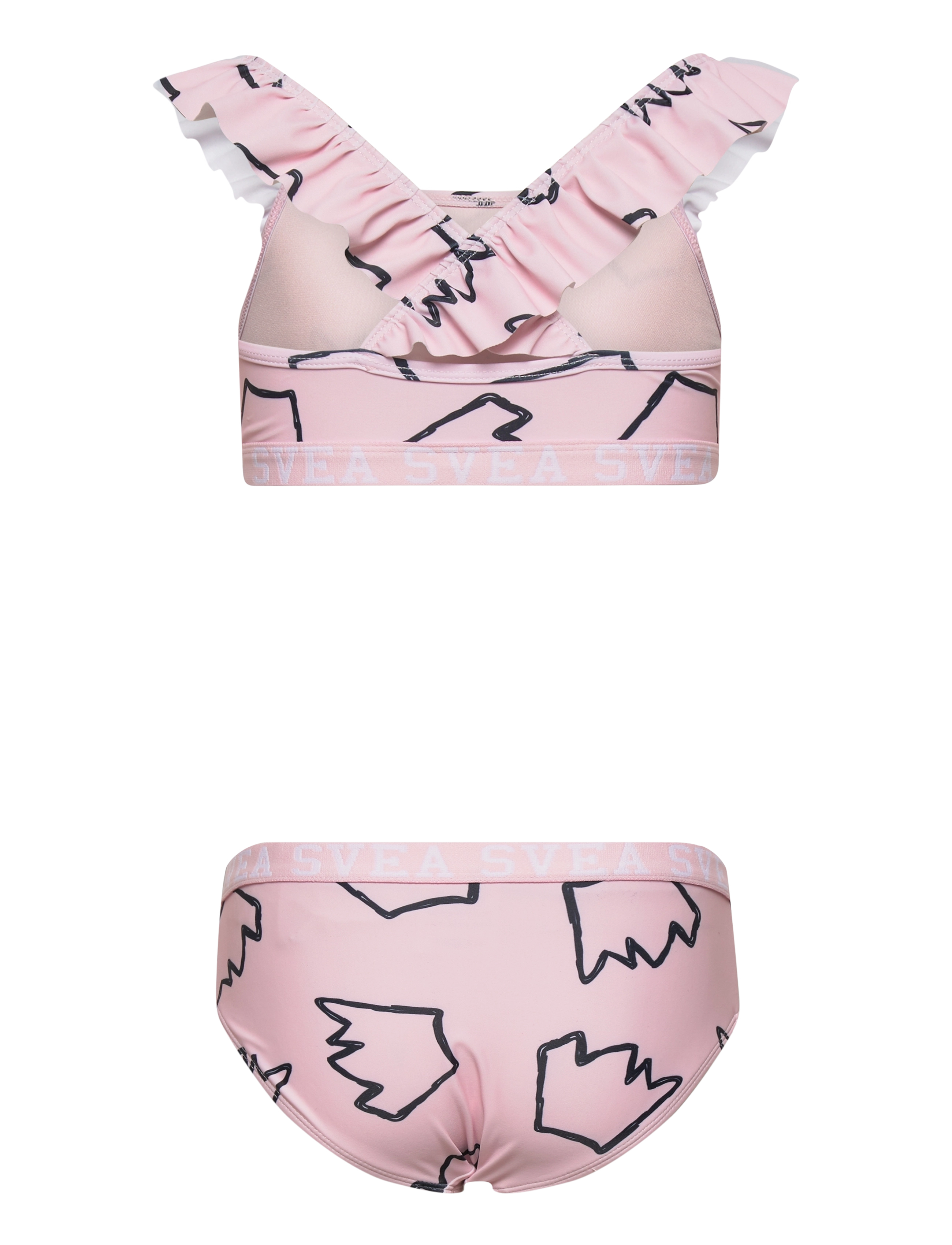 Svea - K. Frilly Bikini - light pink - 1