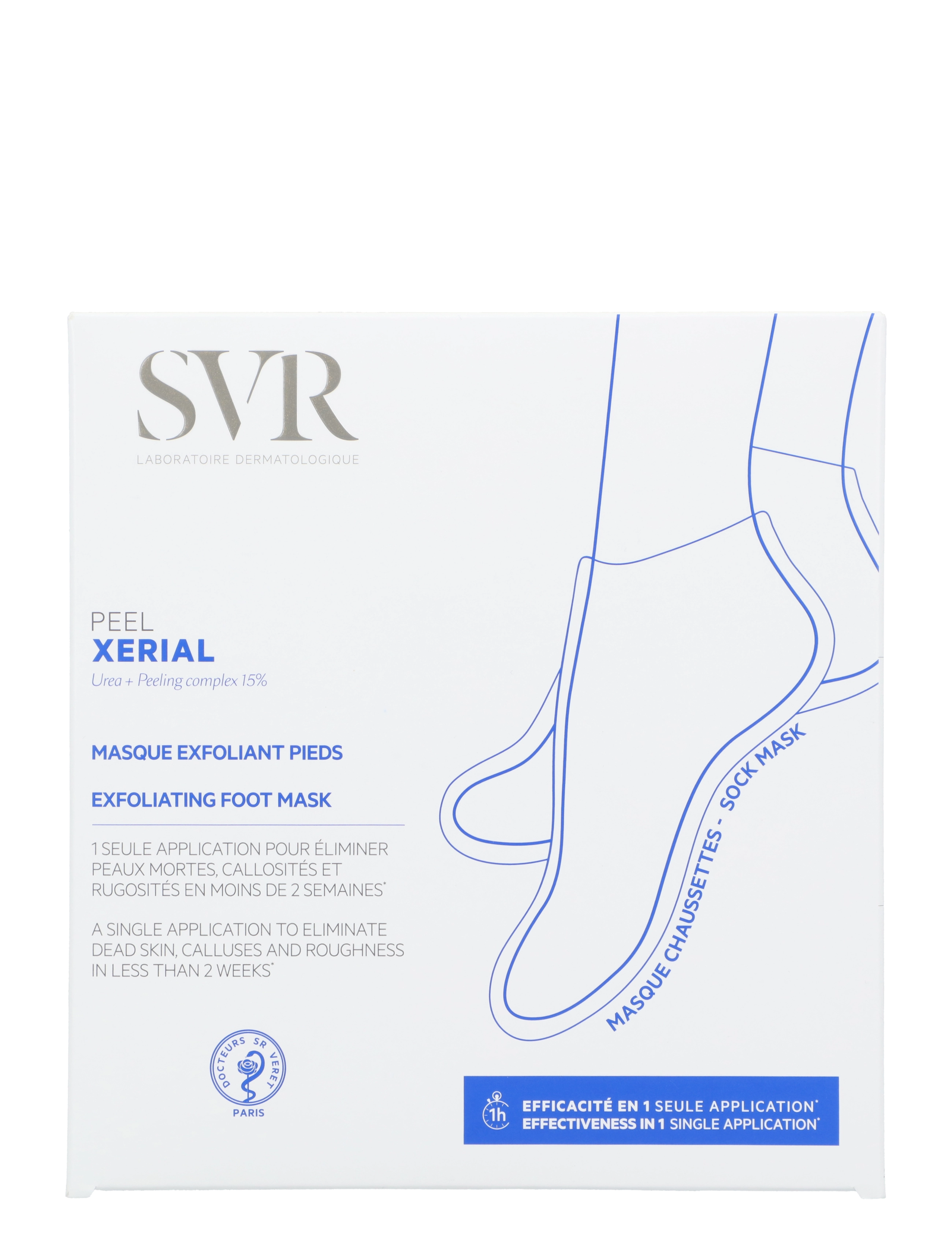 SVR Xerial Peel, One Size, Body, Nackt - Foot Cream, Beauty