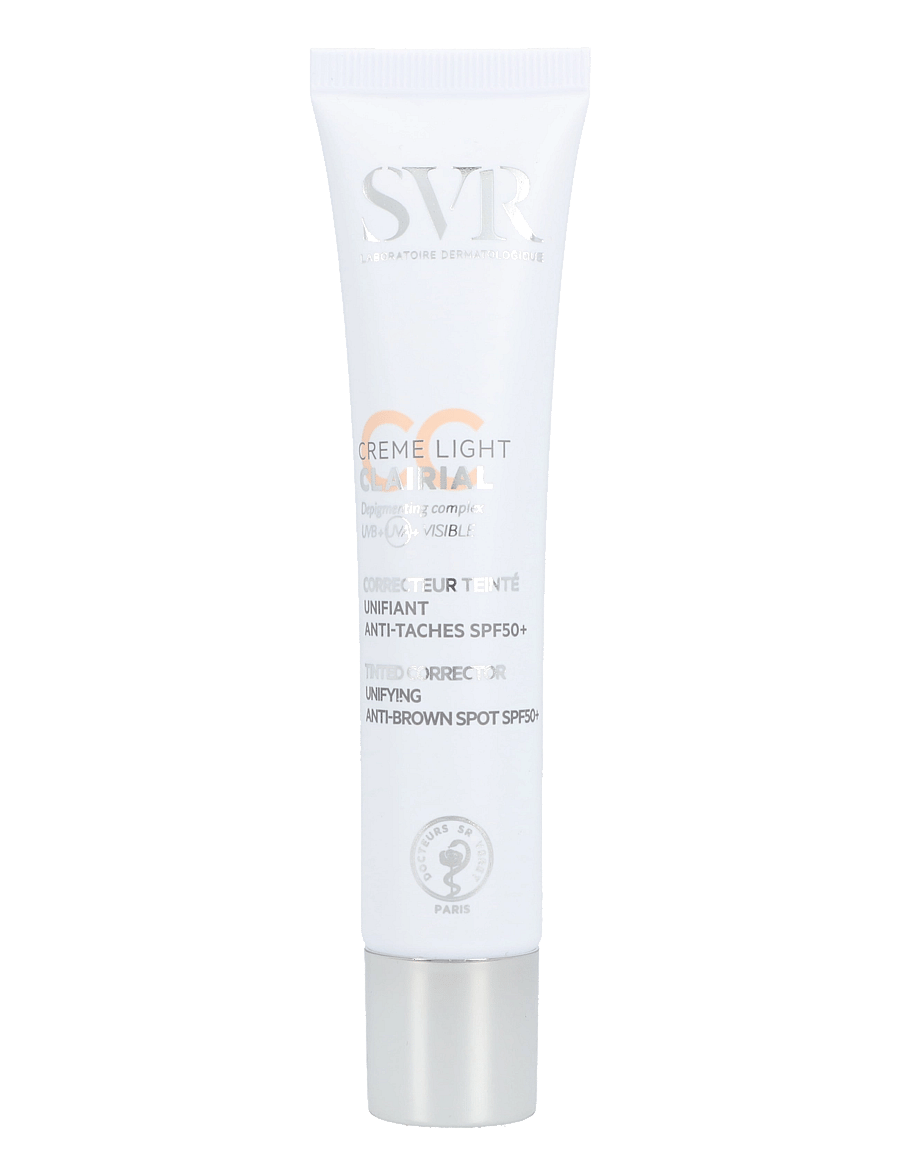SVR - Clairial CC Cream SPF50+ Light - smink - clear - 0