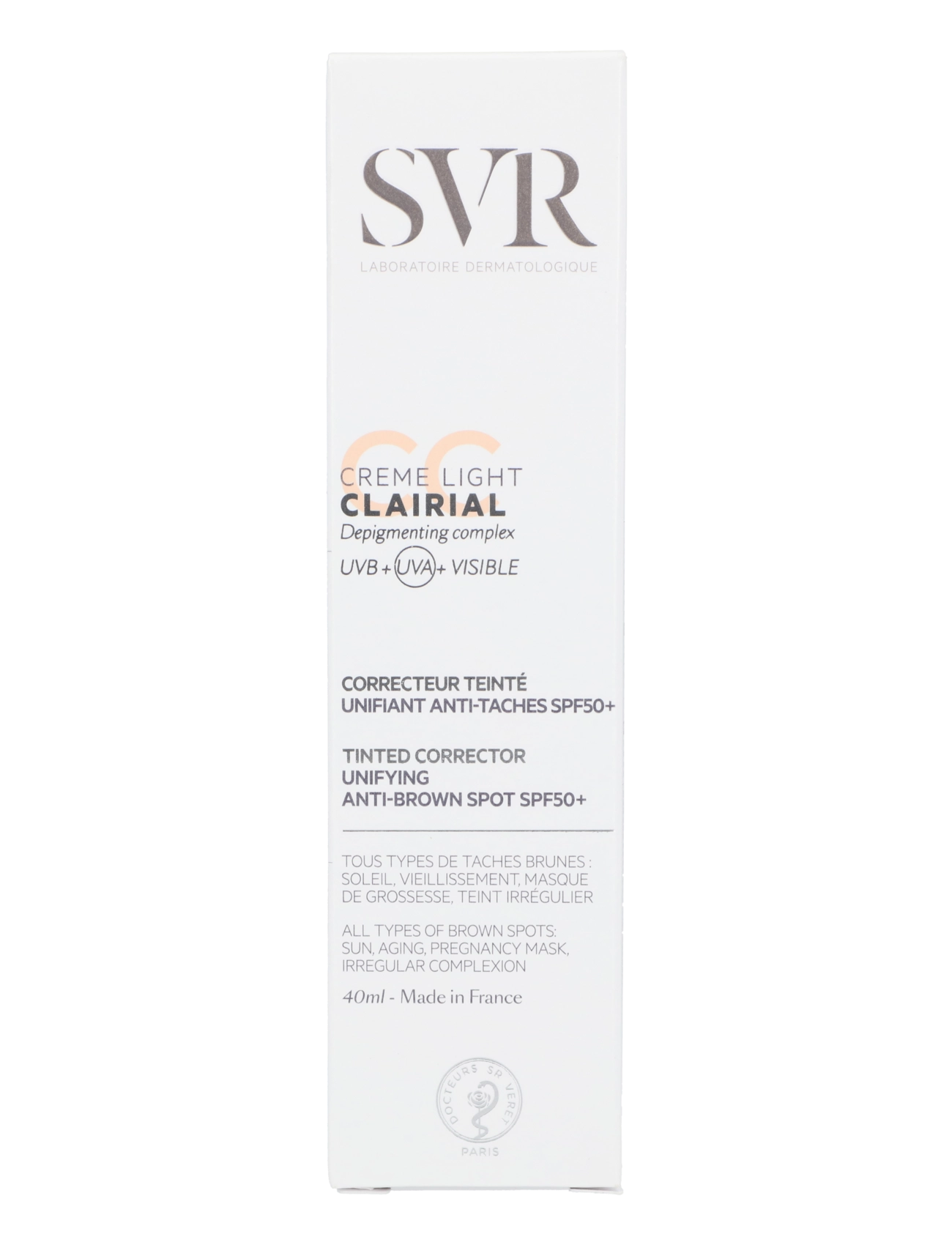 SVR - Clairial CC Cream SPF50+ Light - clear - 1