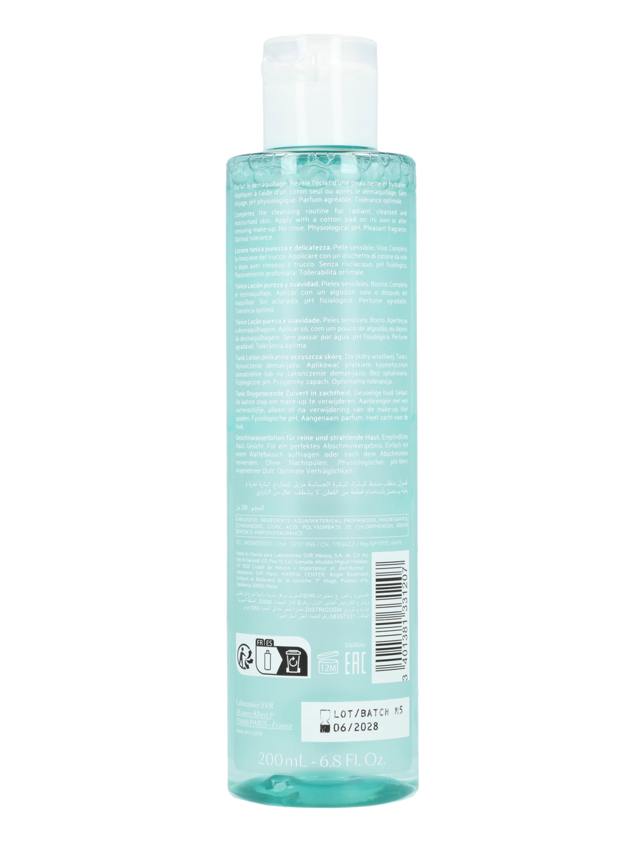 SVR - Physiopure Toner - clear - 1