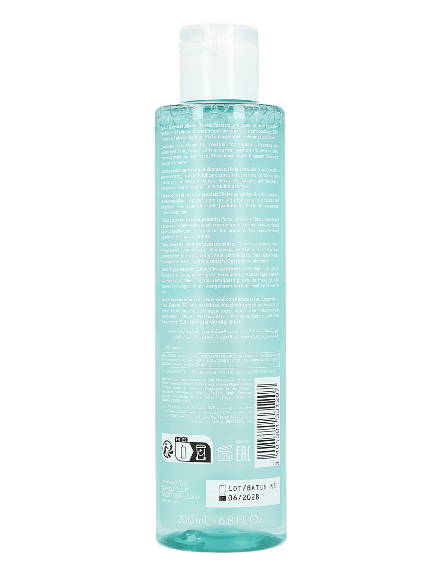 SVR - Physiopure Toner - exfolierande ansiktsvatten - clear - 1