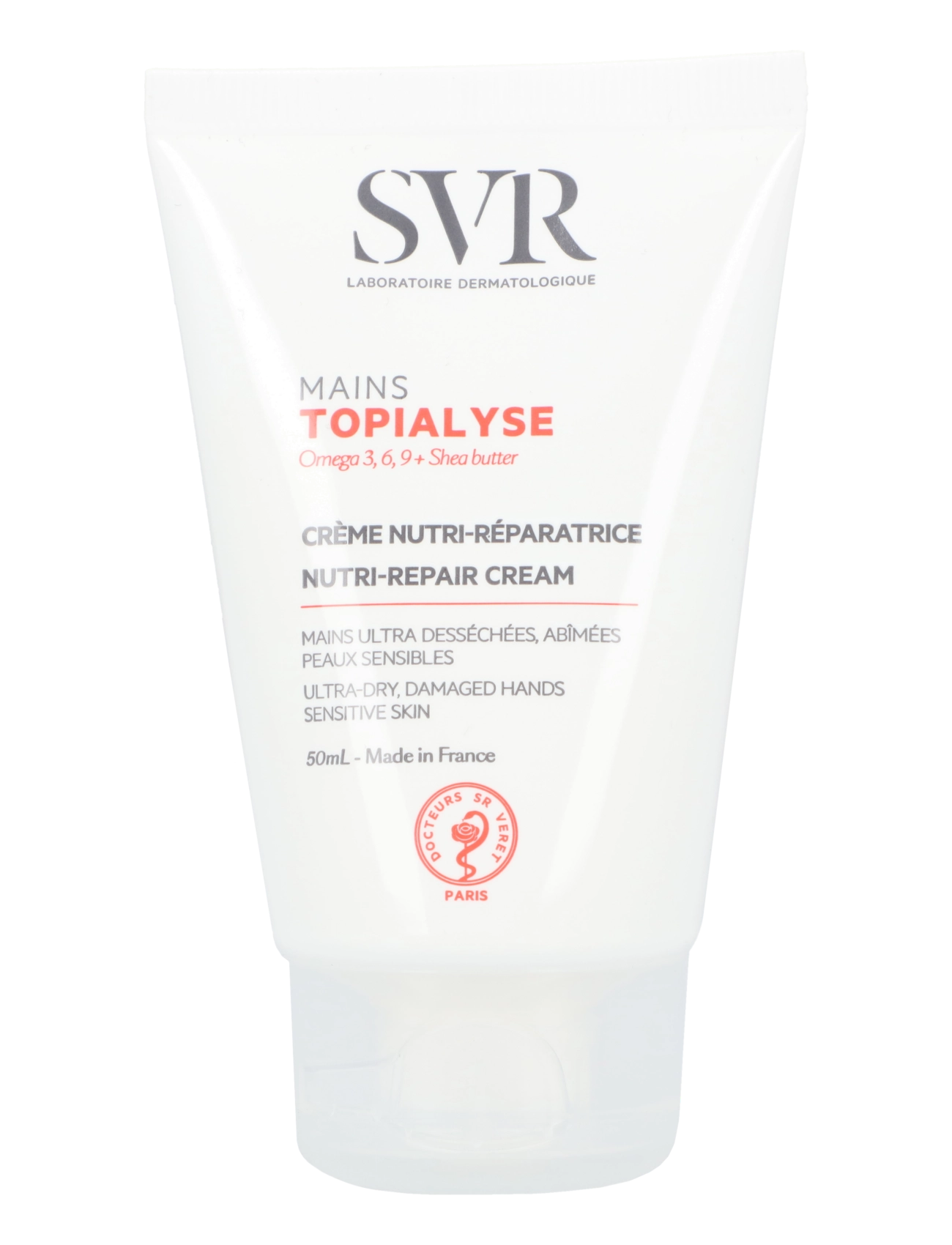 SVR Topialyse Mains Hands Cream, 50 ml, Hand Care, Nackt - Beauty