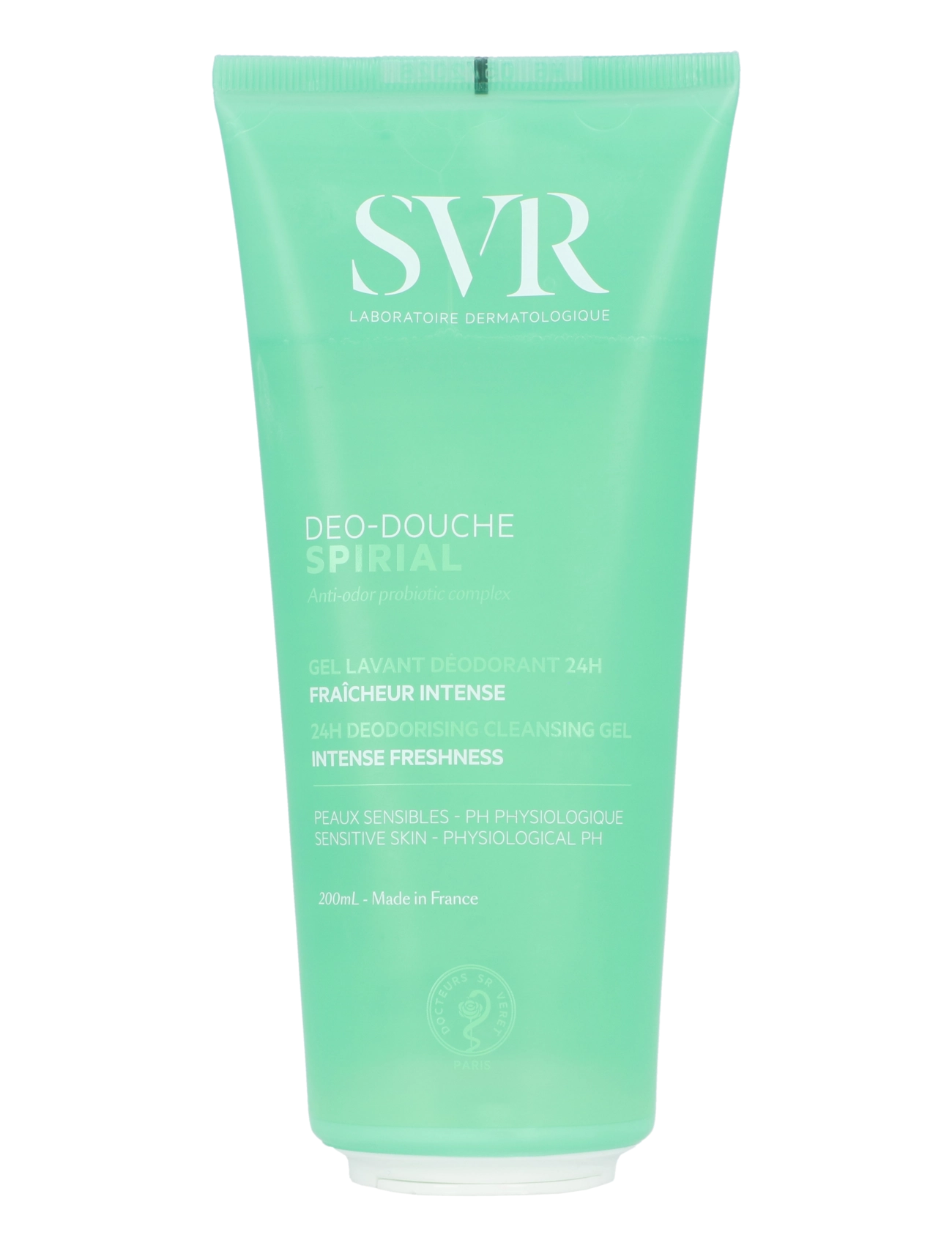 SVR Spirial Deo Shower Gel, Badekar og bruser, Nude, Str: 200 ML