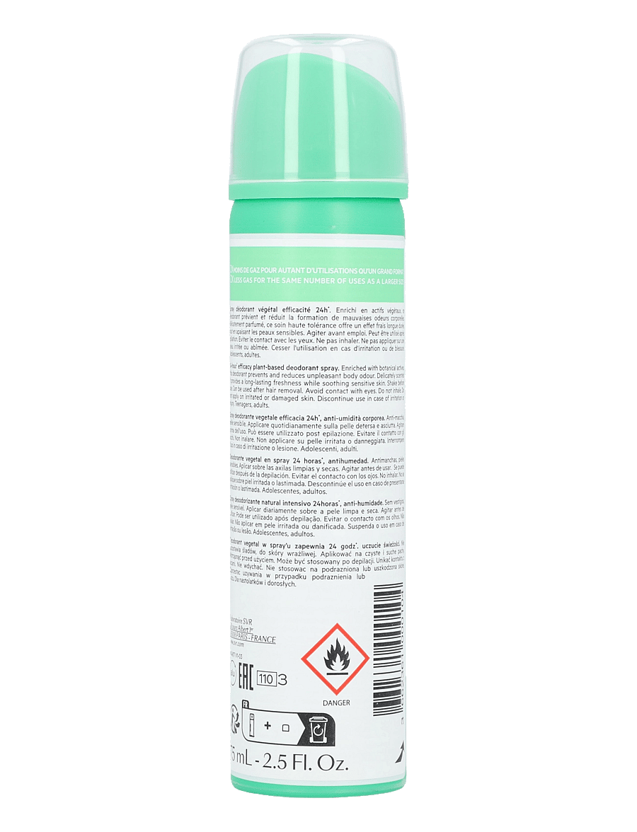 SVR - Spirial Plant-Based Spray - deospray - clear - 1