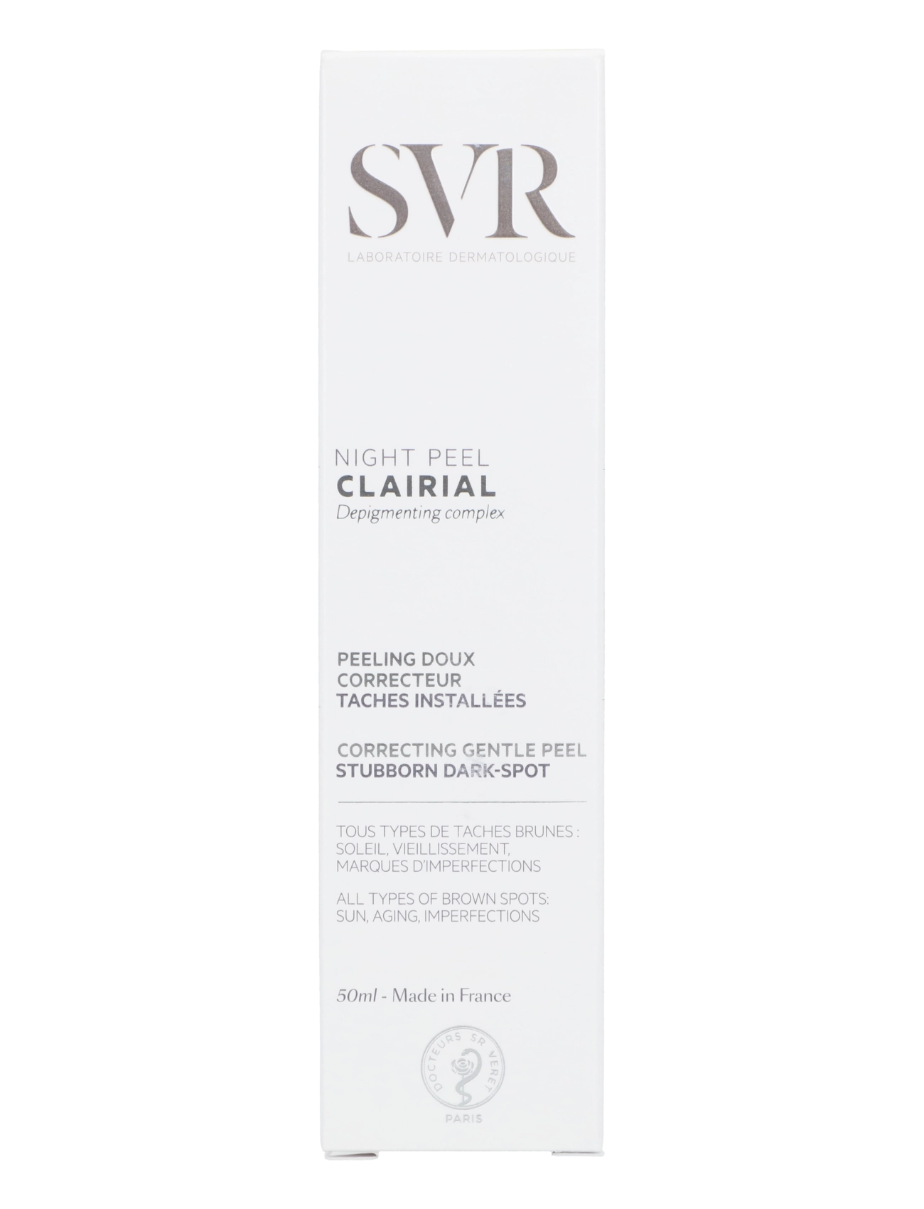 SVR - Clairial Night Peel - natmasker - clear - 1