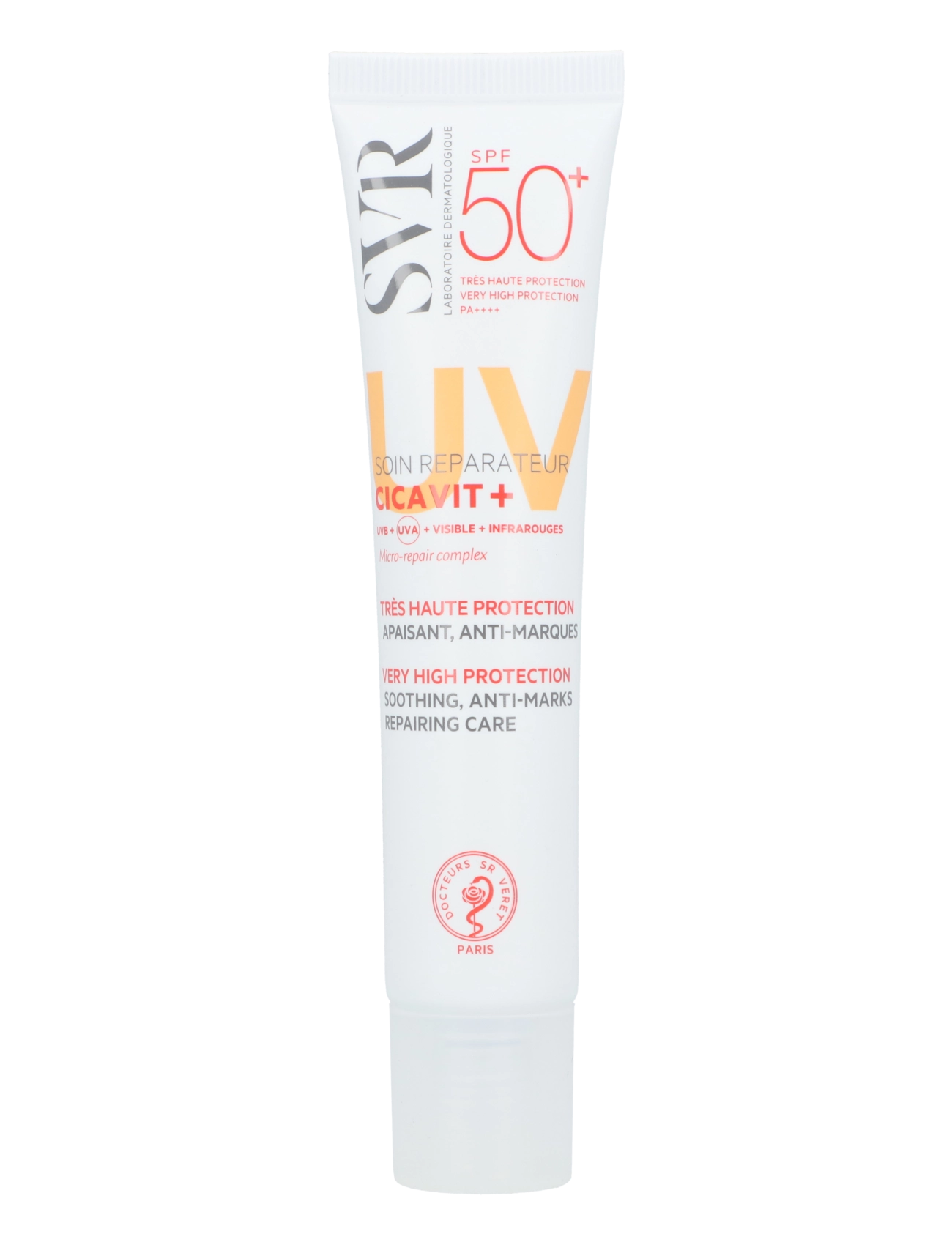 SVR Cicavit+ Cream Spf50+, 40 ml, Sun Care, Nackt - Face, Beauty