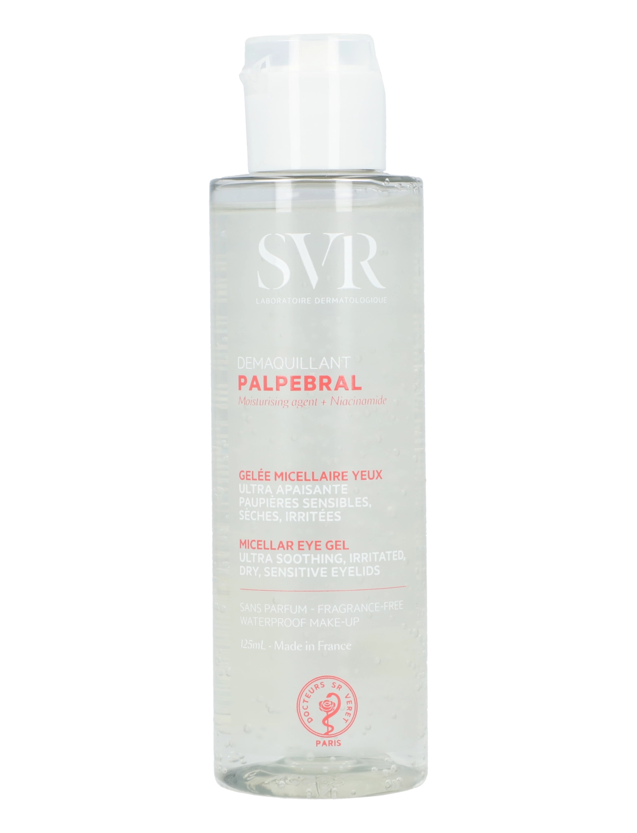 SVR Palpebral Eye Makeup Remover, 125 ml, Cleansers, Nackt - Removers, Beauty