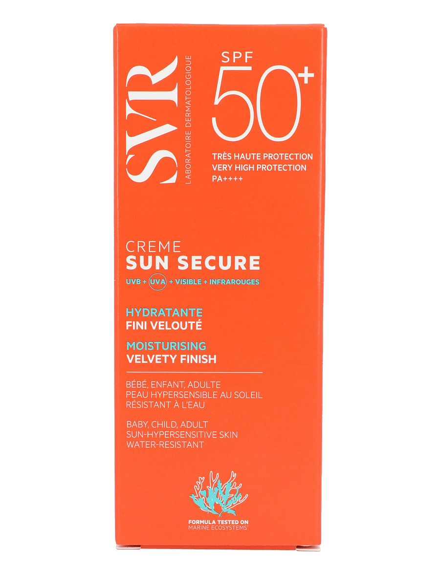 SVR - Sun Secure Cream SPF50+ - för kroppen - clear - 1