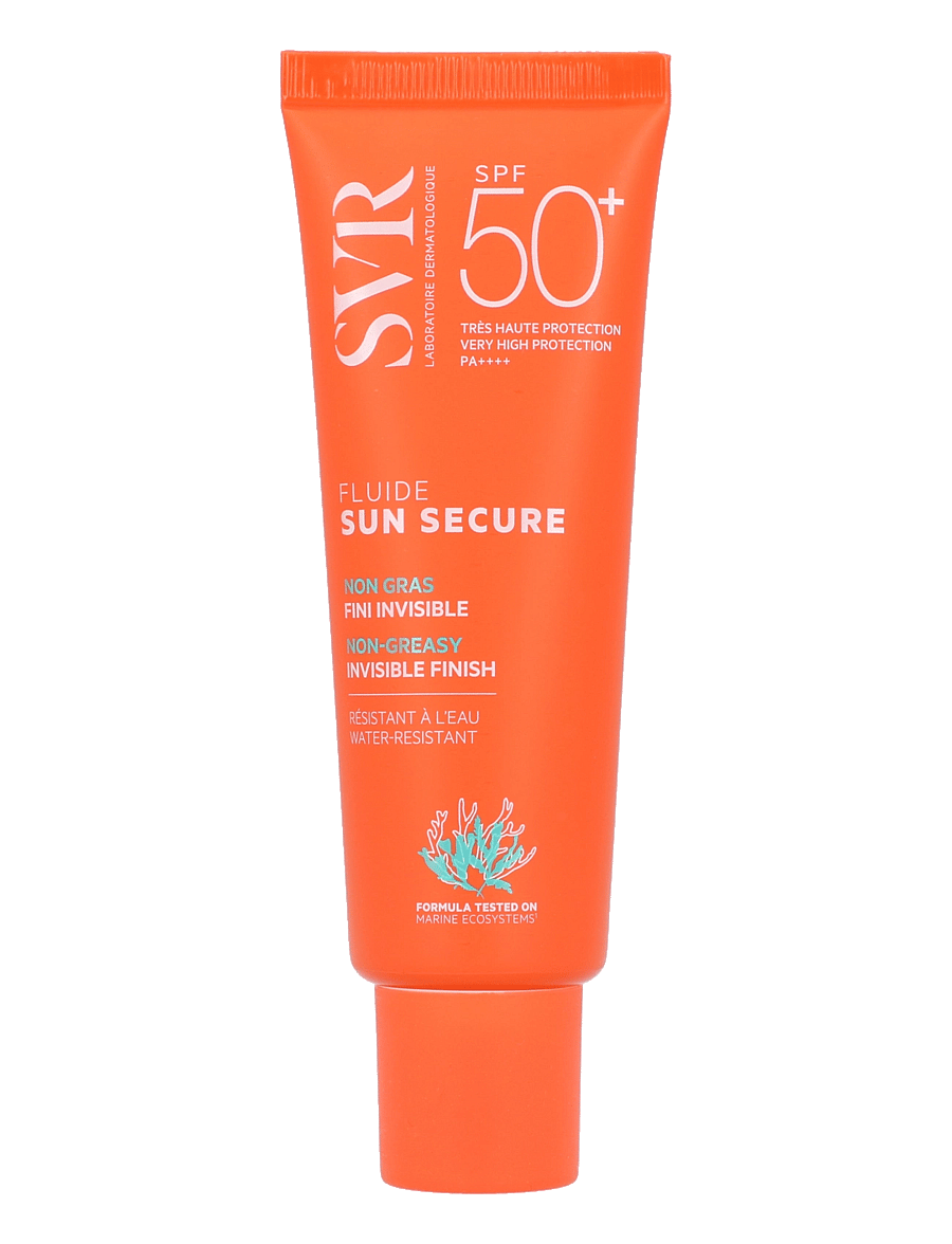 SVR - Sun Secure Fluid SPF50+ - for kroppen - clear - 0