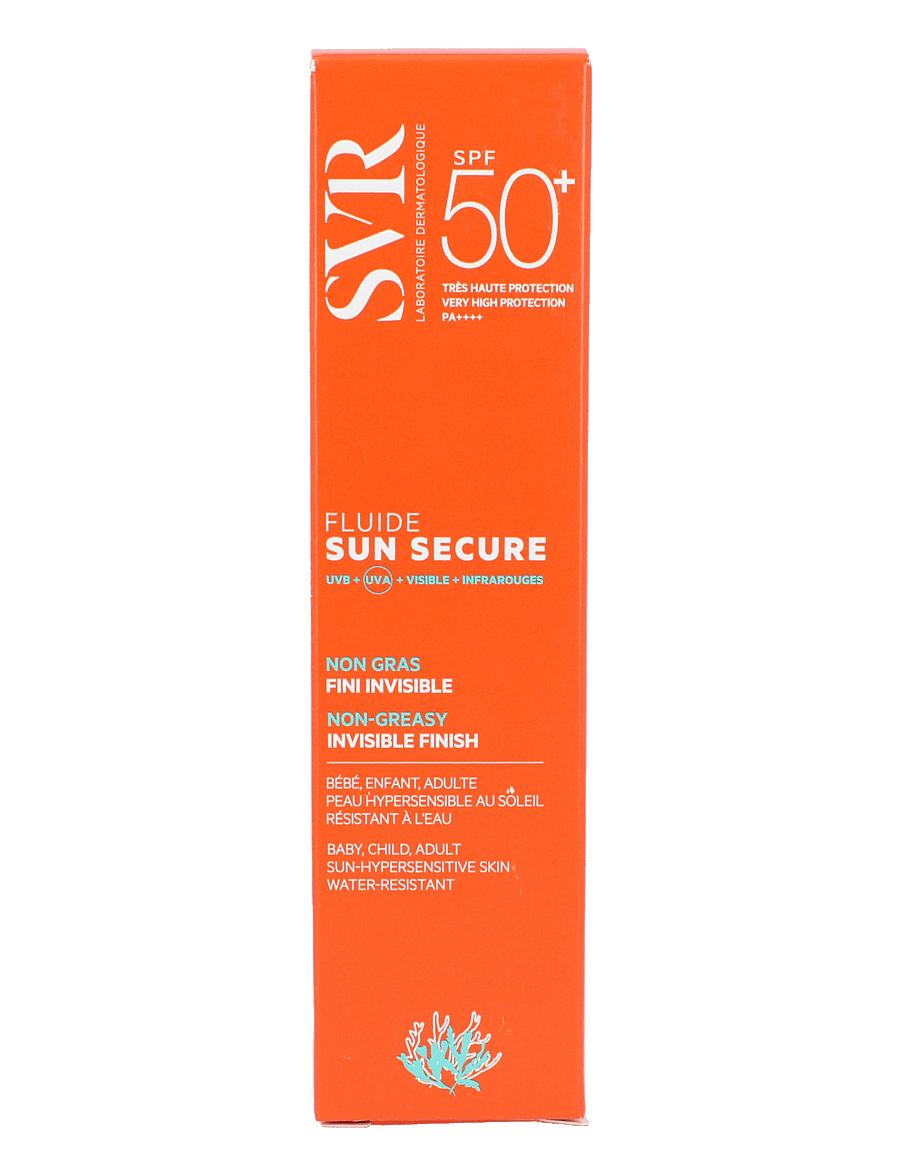SVR - Sun Secure Fluid SPF50+ - for kroppen - clear - 1