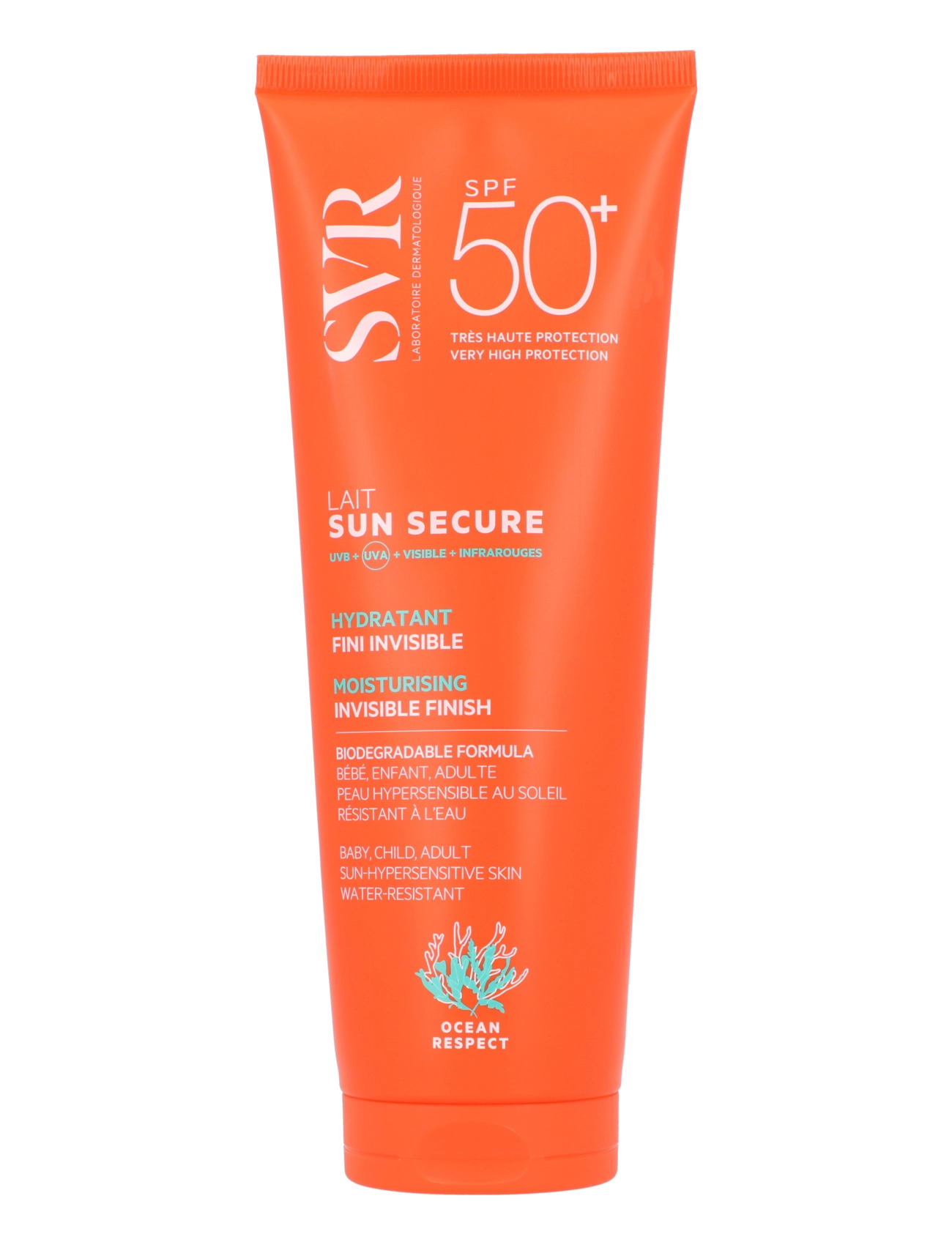 SVR Sun Secure Milk Spf50+, 250 ml, Care, Nackt - Body, Beauty