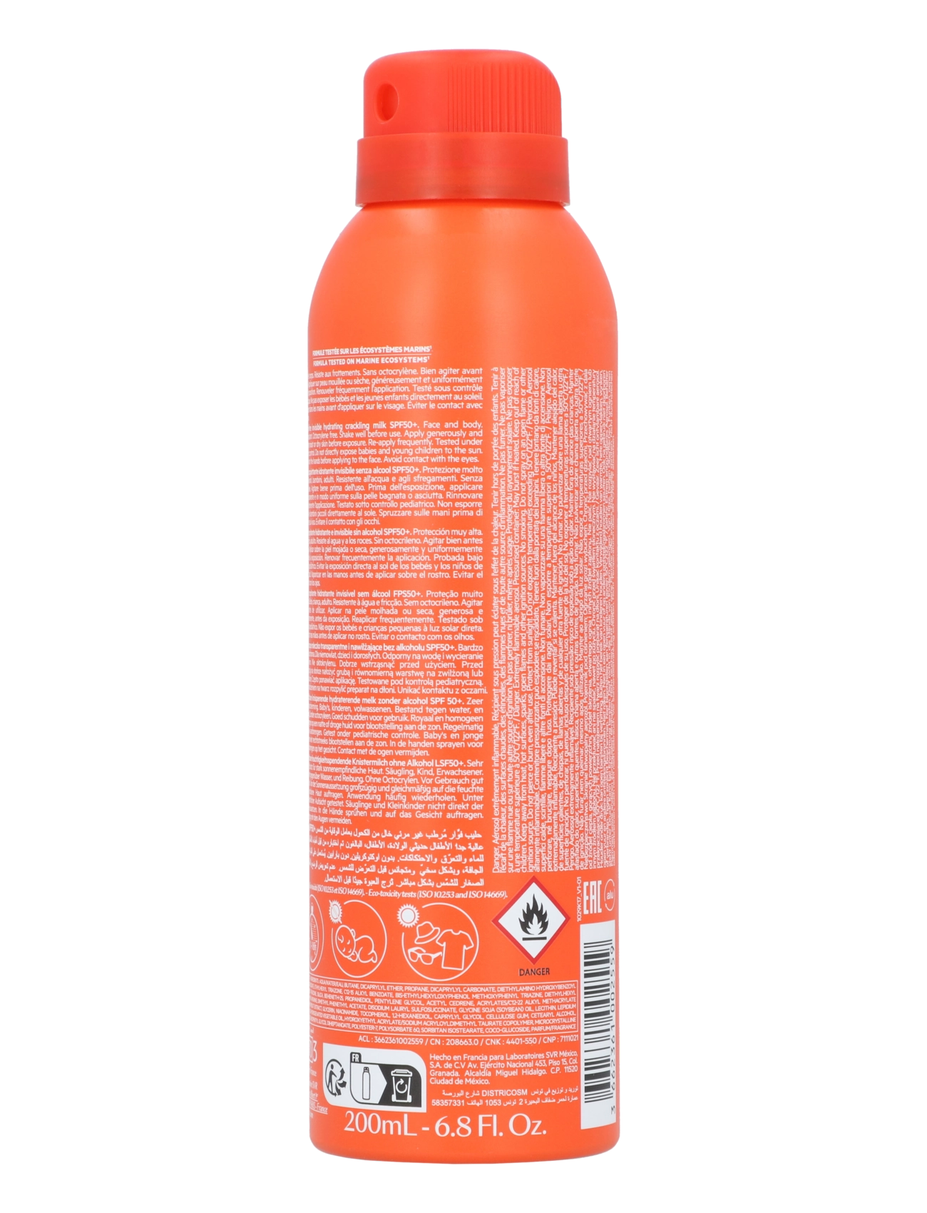 SVR - Sun Secure Fizzy Milk SPF50+ - clear - 1