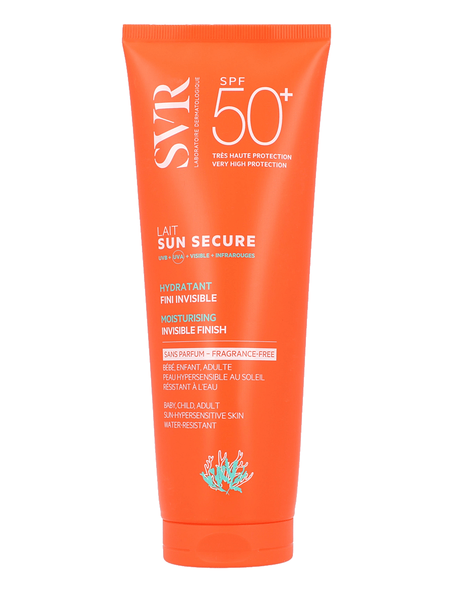 SVR - Sun Secure Fragrance-Free Milk SPF50+ - för kroppen - clear - 0