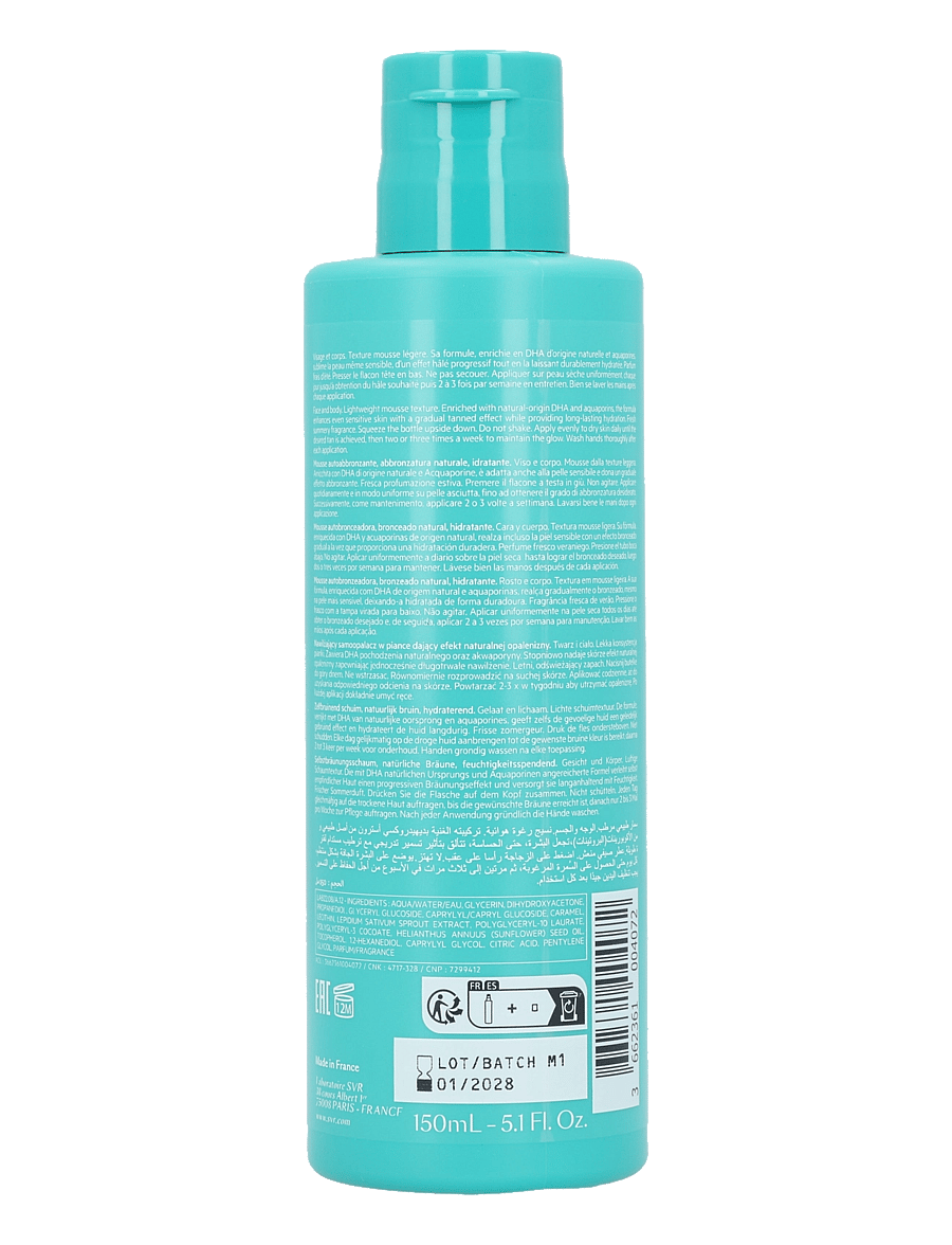 SVR - Sun Secure Self-Tanning Mousse - mousse - clear - 1