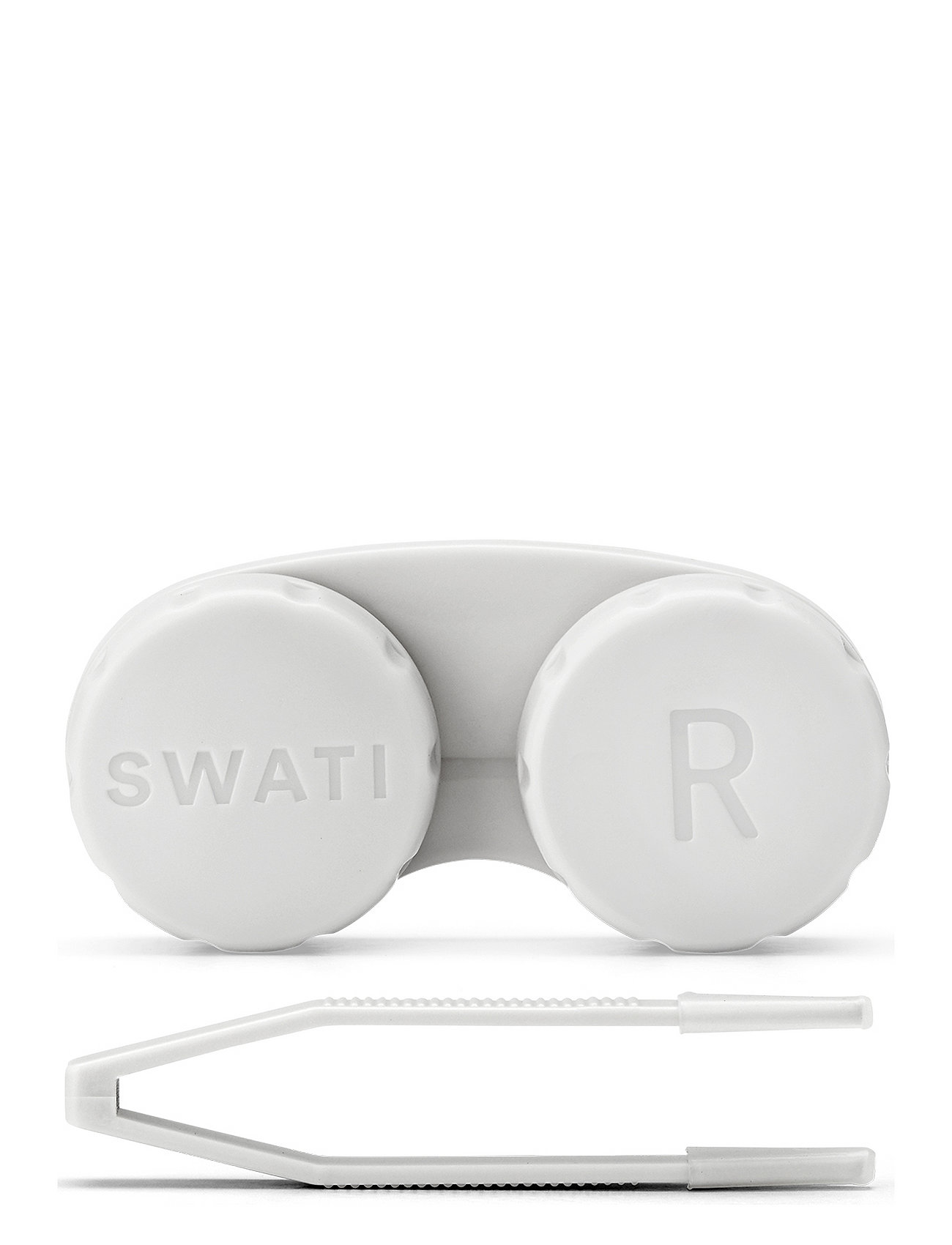 SWATI Cosmetics Lens Case & Tweezers - - 2 pcs 1