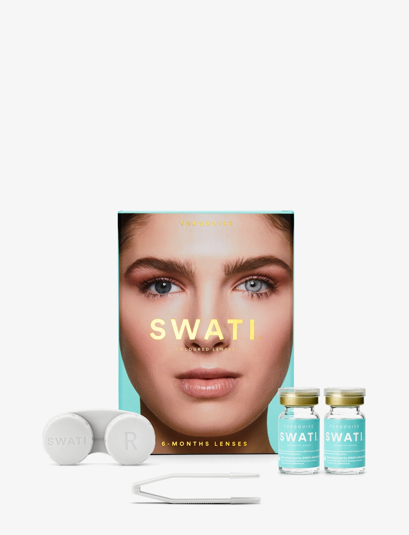SWATI Cosmetics TURQUOISE - 6 MONTHS - Kampagne - TURQUOISE / clear