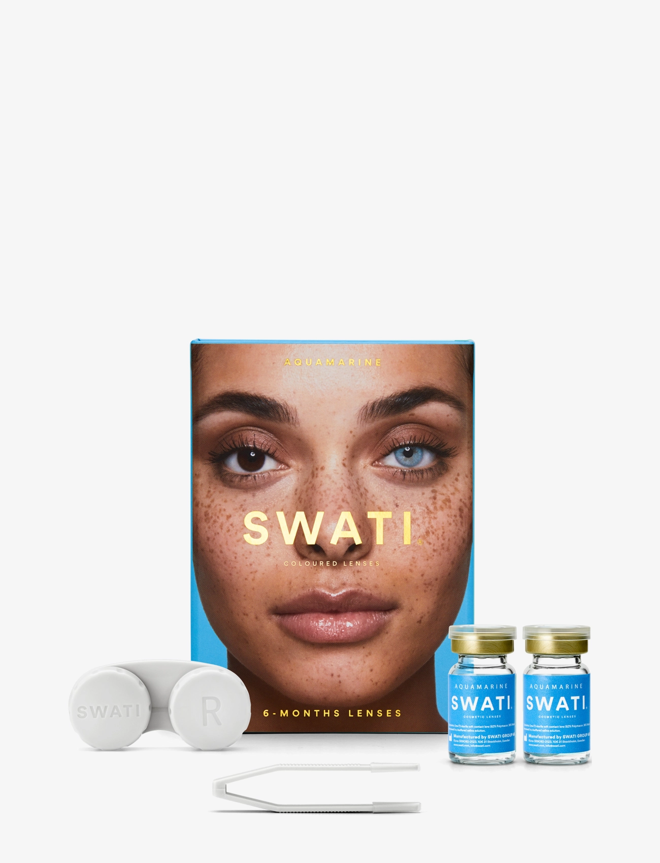 SWATI Cosmetics - AQUAMARINE - 6 MONTHS - silmät ja kulmakarvat - aquamarine - 1