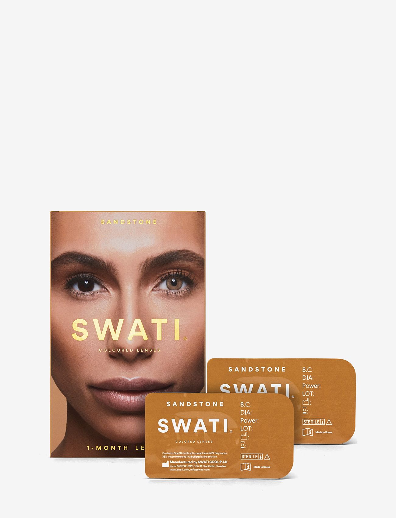 SWATI Cosmetics - SANDSTONE- 1 MONTH - silmad ja kulmud - sandstone - 1