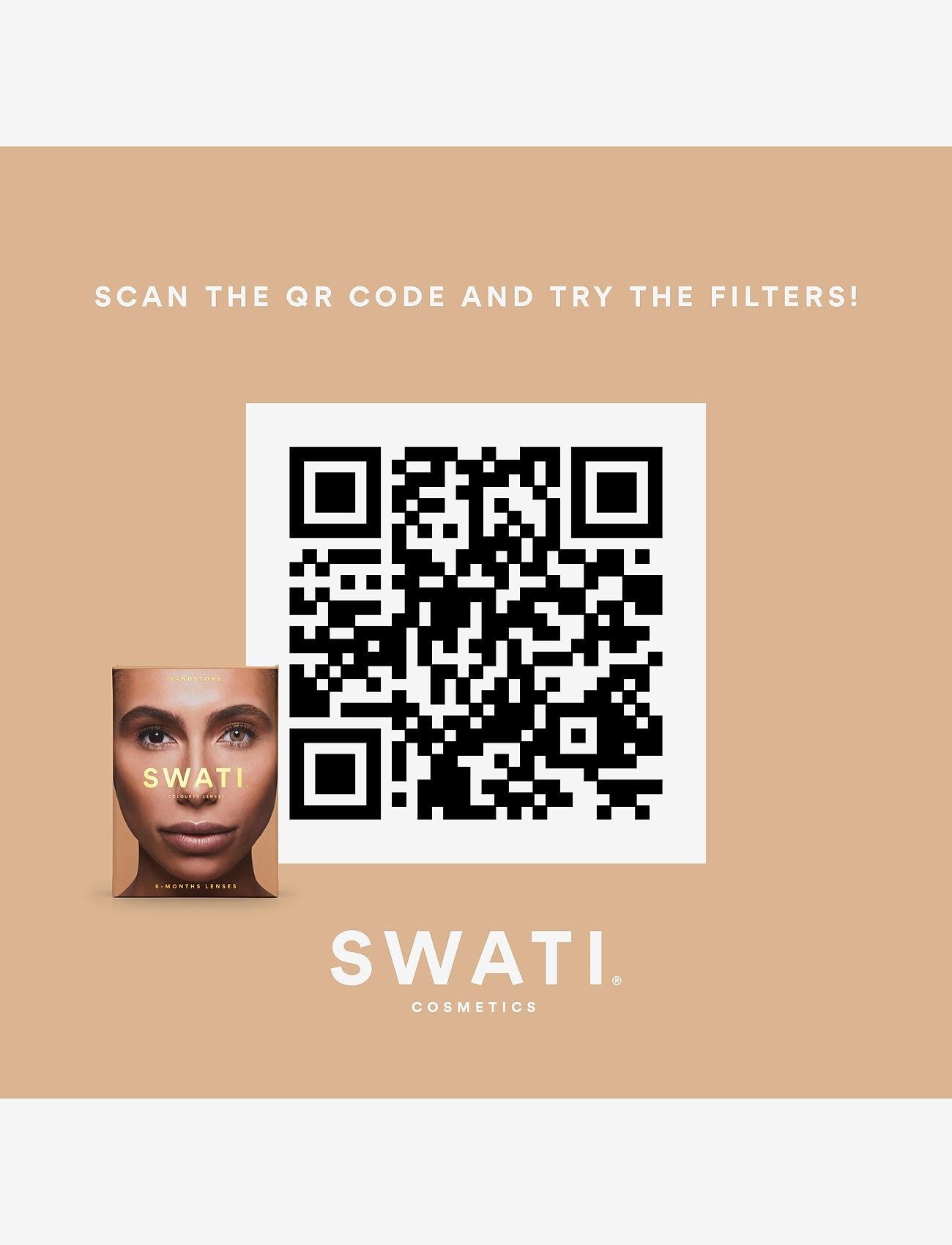 SWATI Cosmetics - SANDSTONE- 1 MONTH - silmad ja kulmud - sandstone - 2