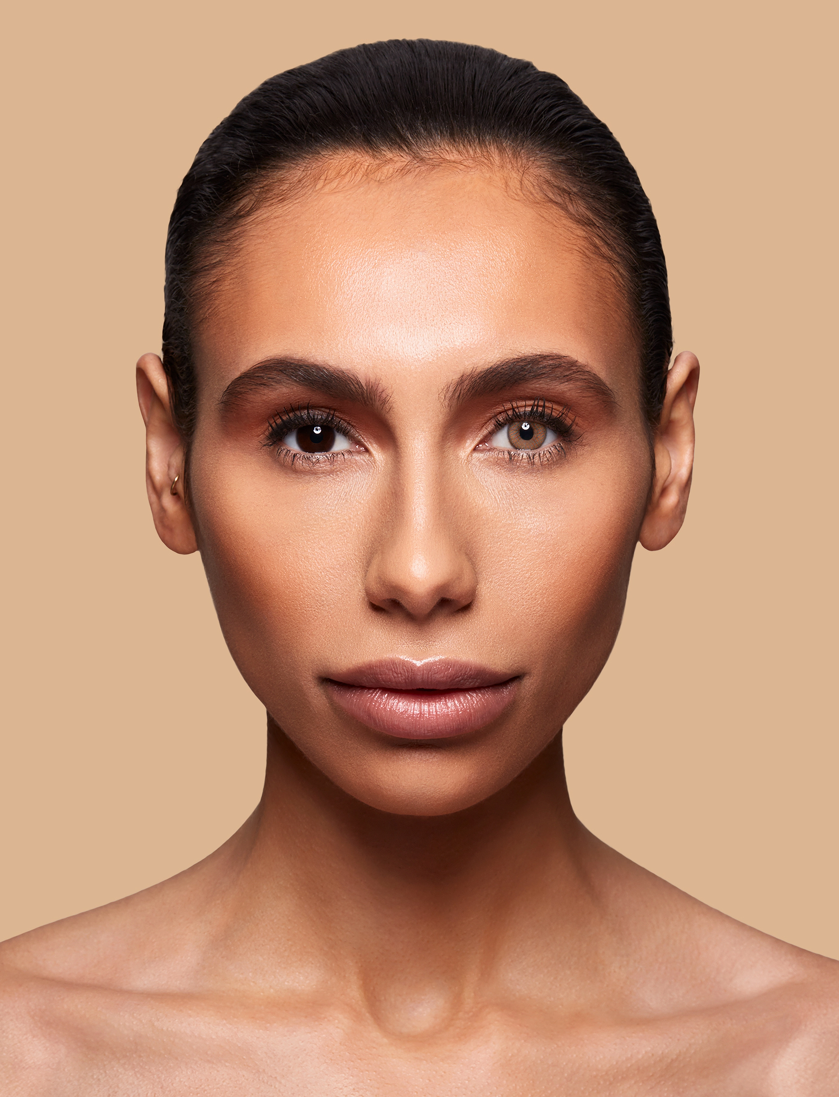 SWATI Cosmetics Sanstone 1-Day Lenses (2X5 Pairs), 30 g, Øjne > Farvede Linser, Dame