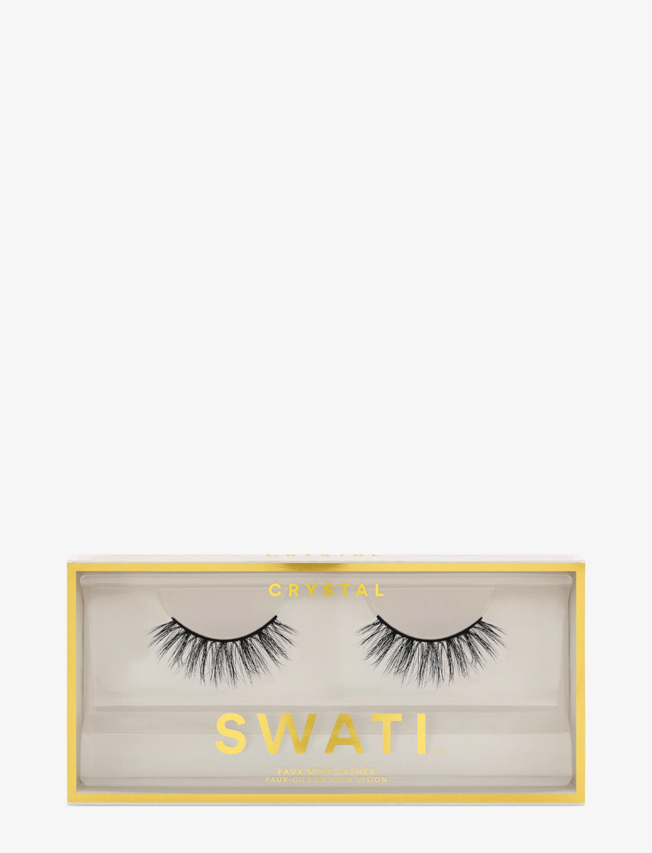 SWATI Cosmetics CRYSTAL – Faux Mink Lashes - Kampagne - CRYSTAL / clear
