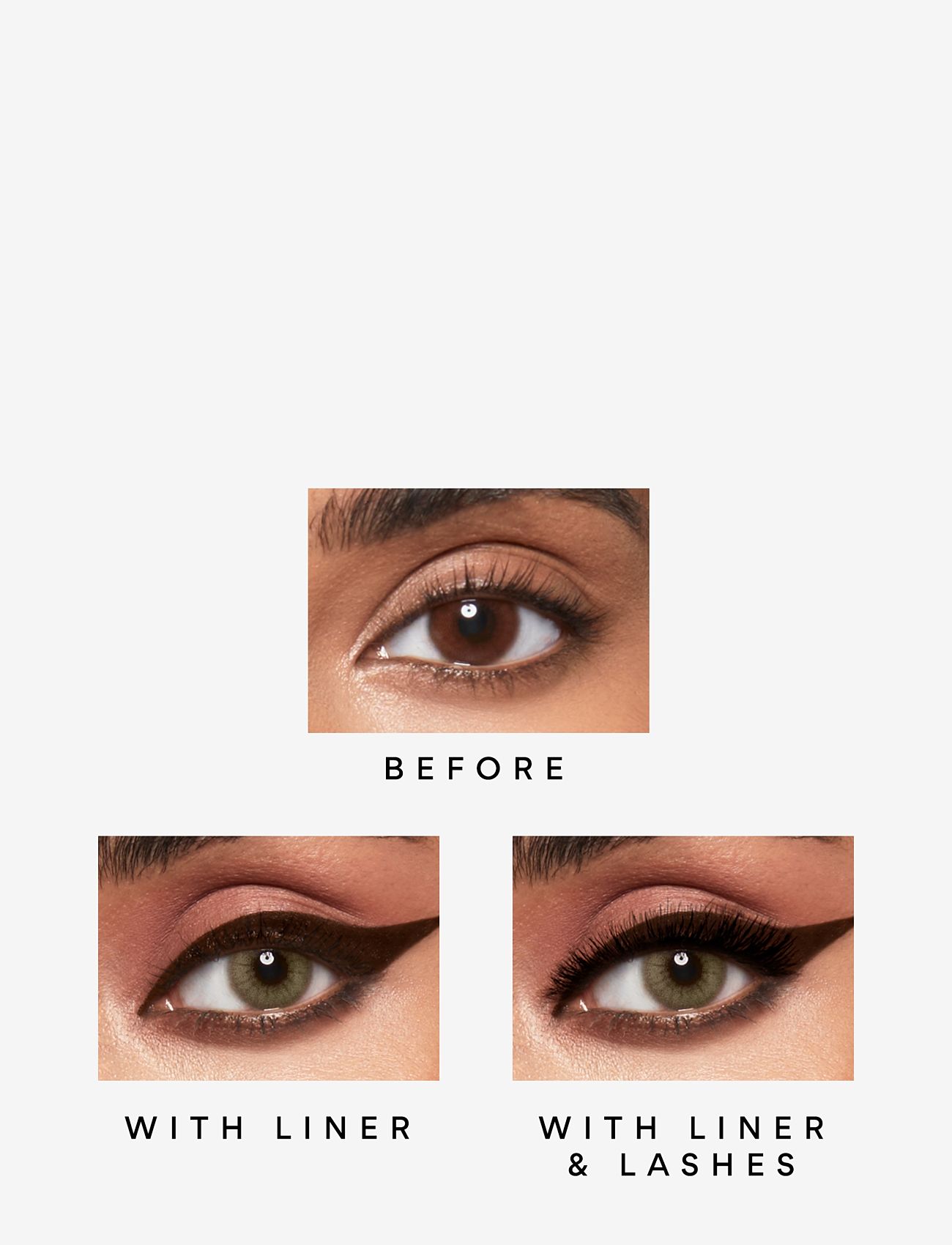 SWATI Cosmetics - LASH ADHESIVE LIQUID EYELINER VANTA (SHADE BROWN) - brown - 3