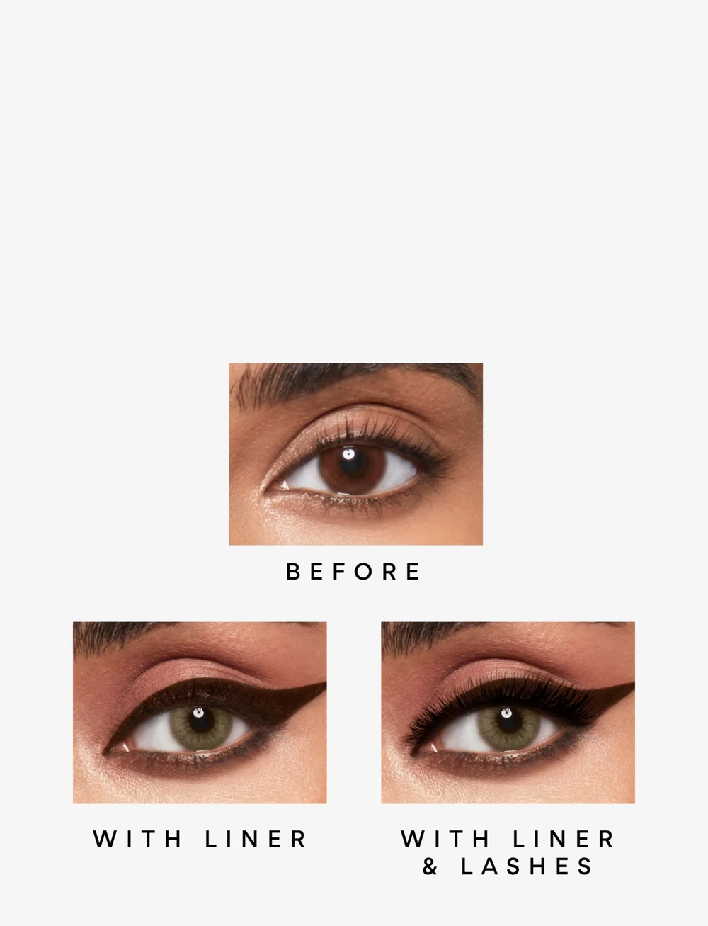 SWATI Cosmetics - LASH ADHESIVE LIQUID EYELINER VANTA (SHADE BROWN) - makeup - brown - 3