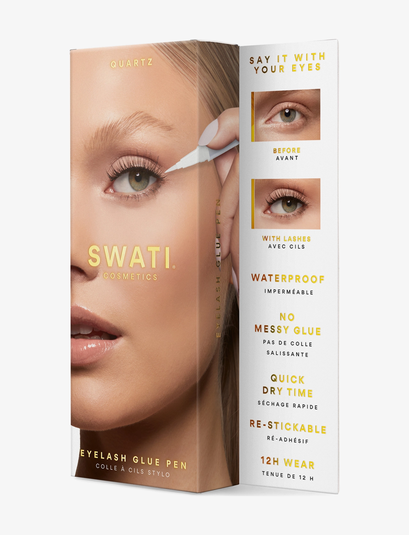 SWATI Cosmetics - EYELASH GLUE PEN QUARTZ - na - 1