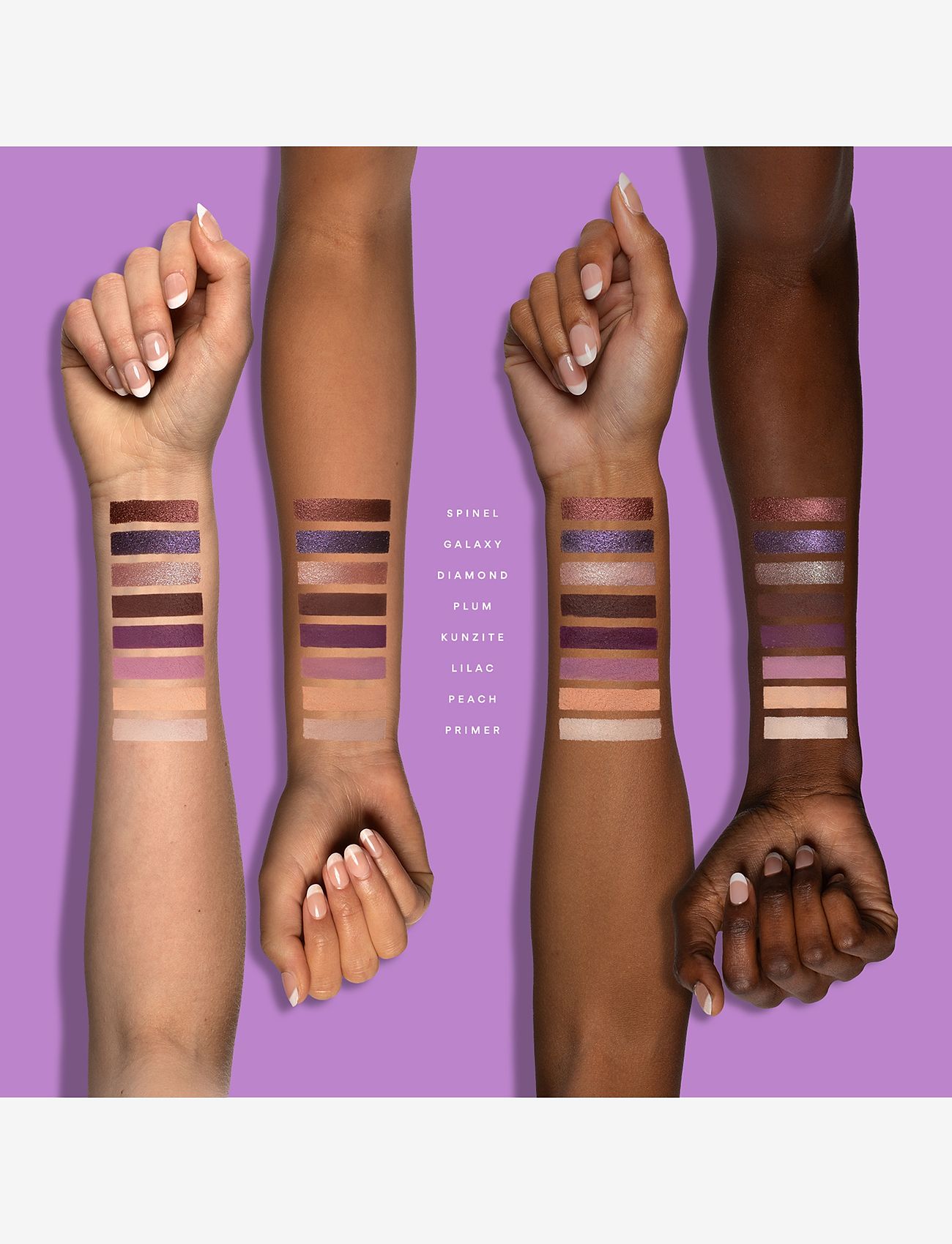 SWATI Cosmetics - AMETHYSTE – Eye shadow palette - makeup - amethyste - 5