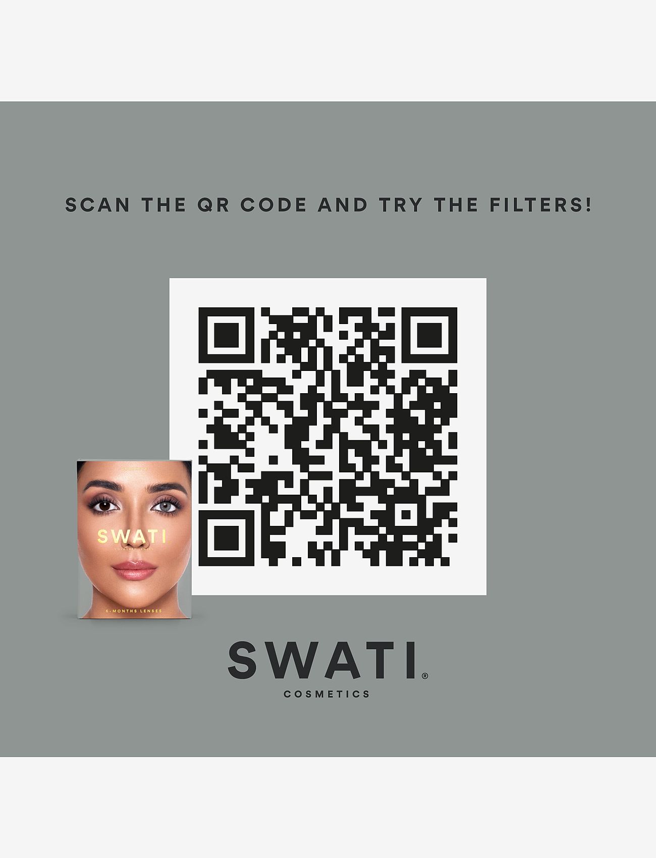 SWATI Cosmetics - GRAPHITE- 1 MONTH - makeup - graphite - 2