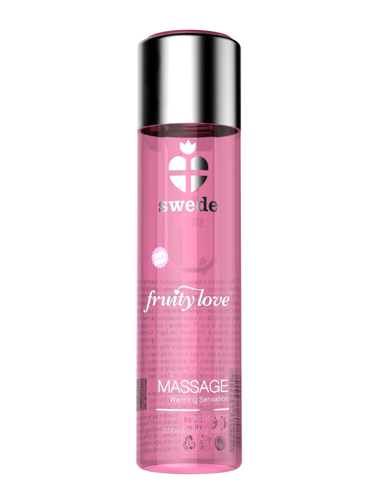 Fruity Love Massage Sparkling Strawberry Wine 60 ml