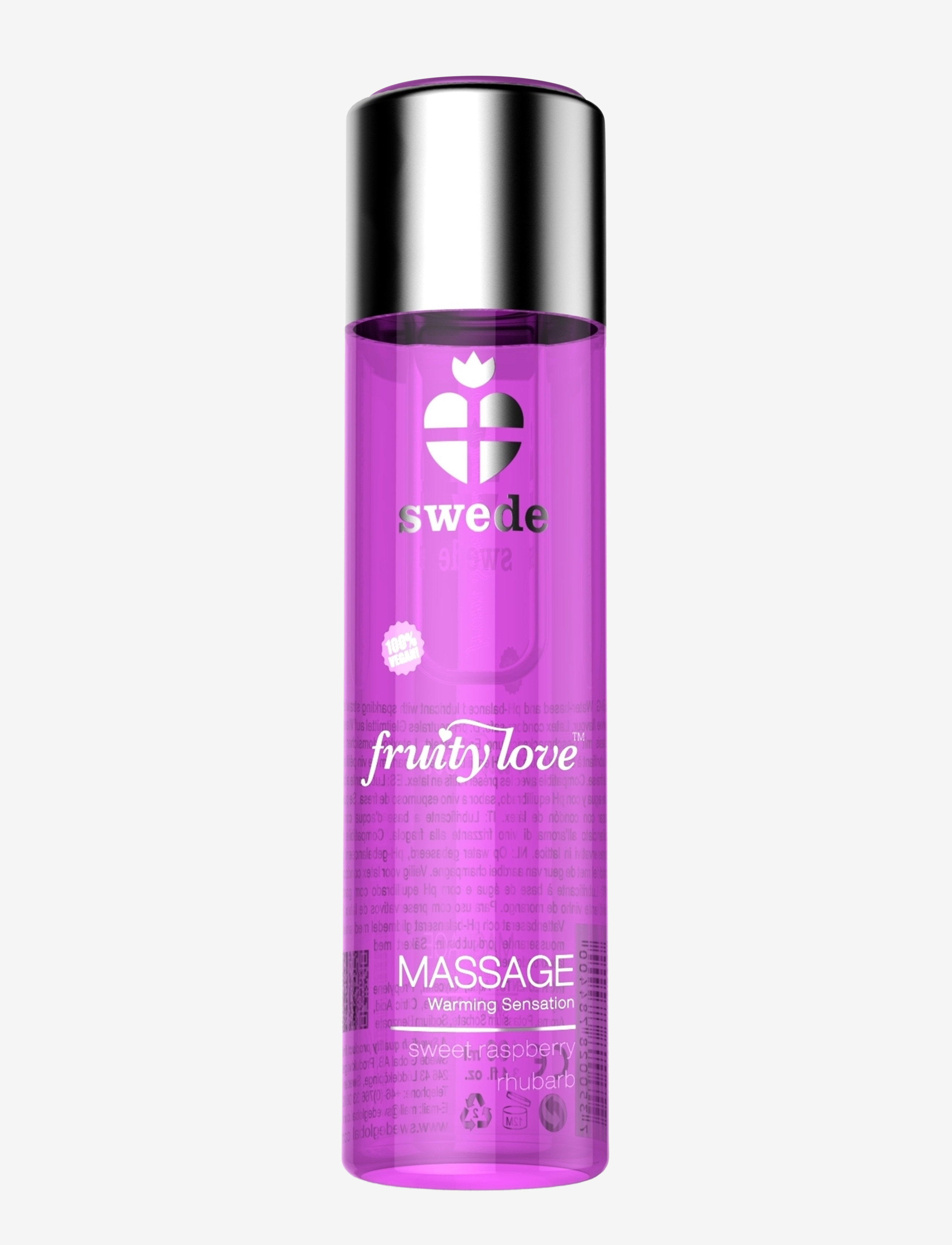 Swede Swede Fruity Love Sweet Raspberry Rhubarb - Hudpleje - PURPLE / purple