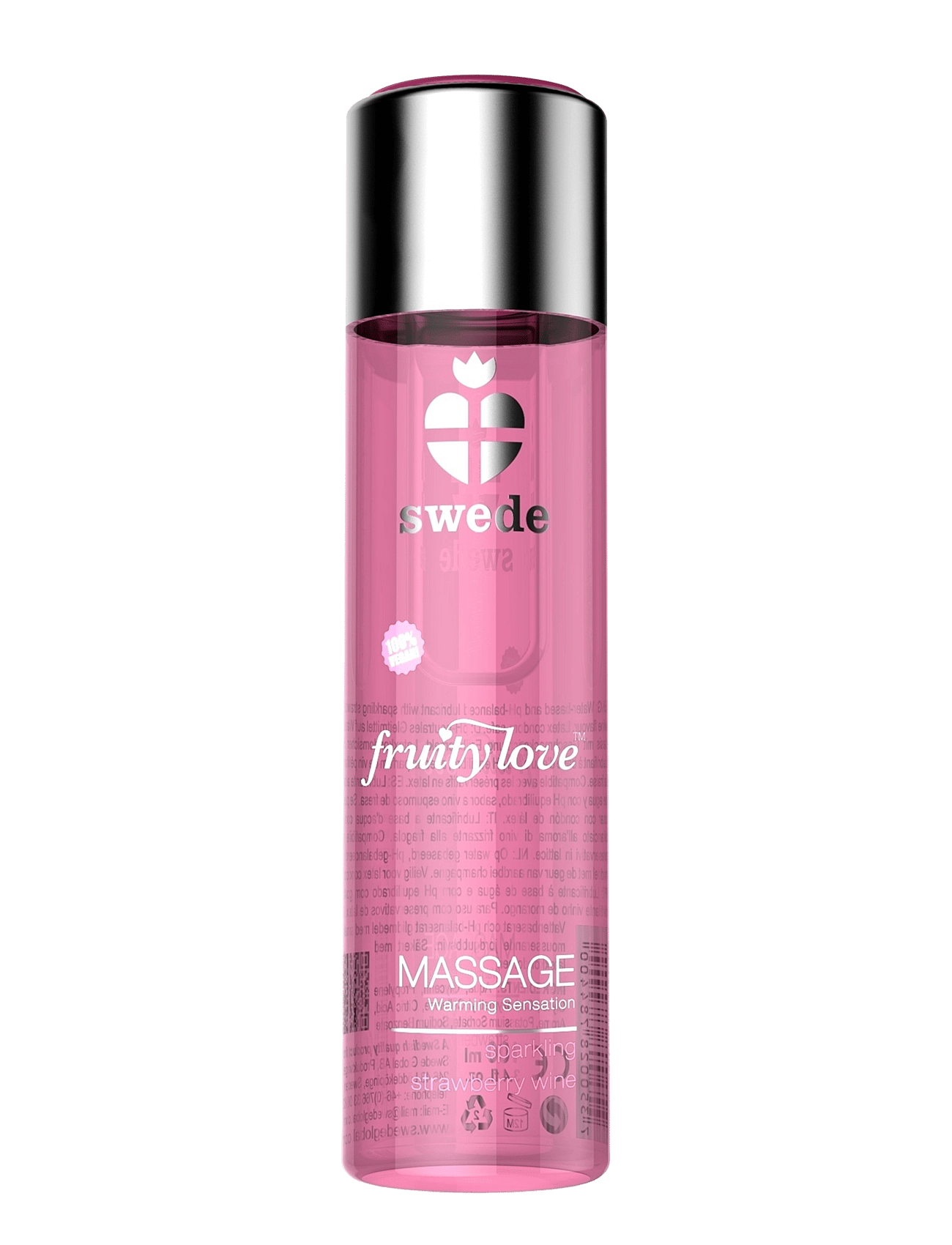 Bilde av Fruity Love Massage Sparkling Strawberry Wine 60 ml