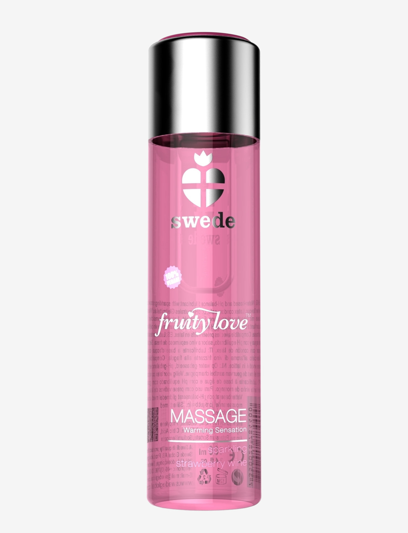 Swede - Swede Fruity Love Sparkling Strawberry Wine - light pink - 0