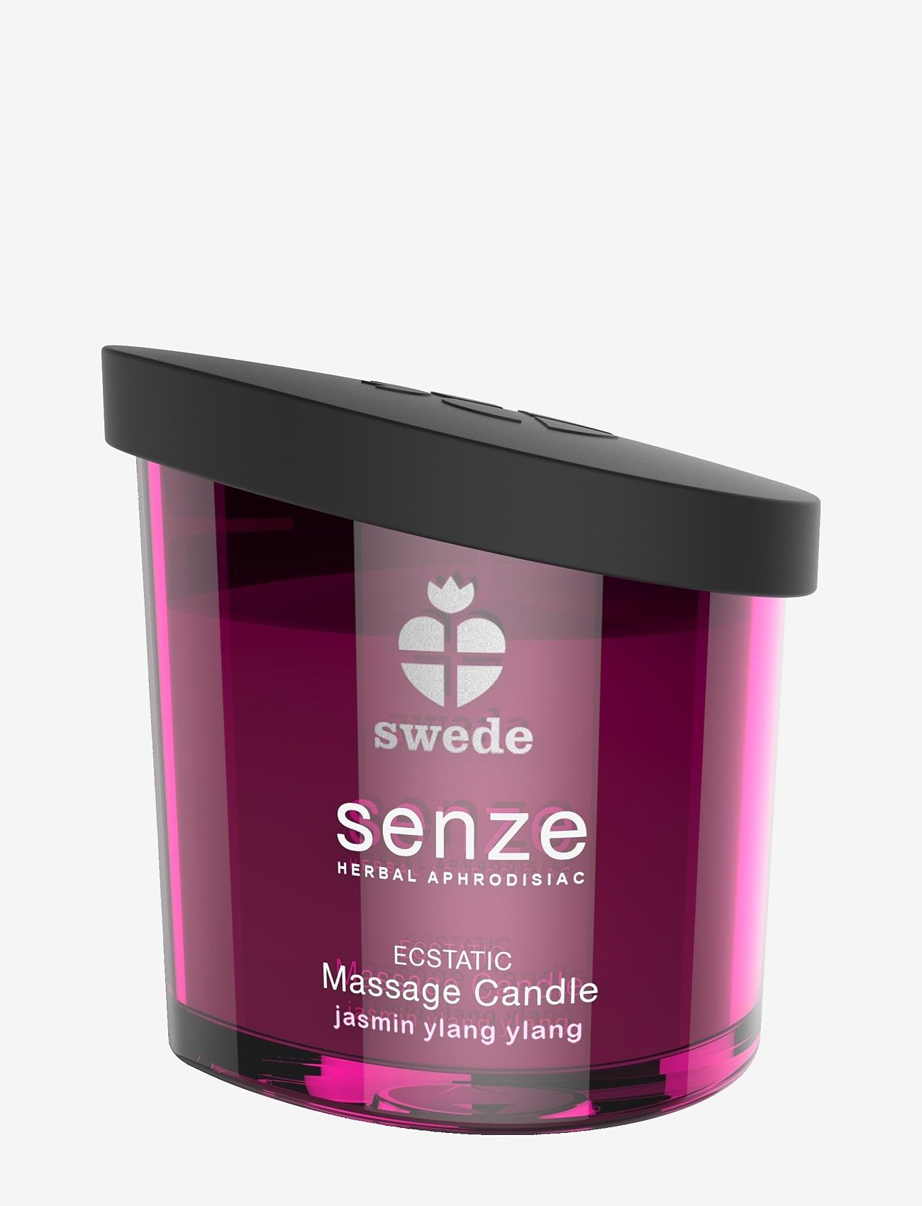 Swede Swede Ecstatic Massage Candle - Jasmine Ylang Ylang - Swede - PINK / clear