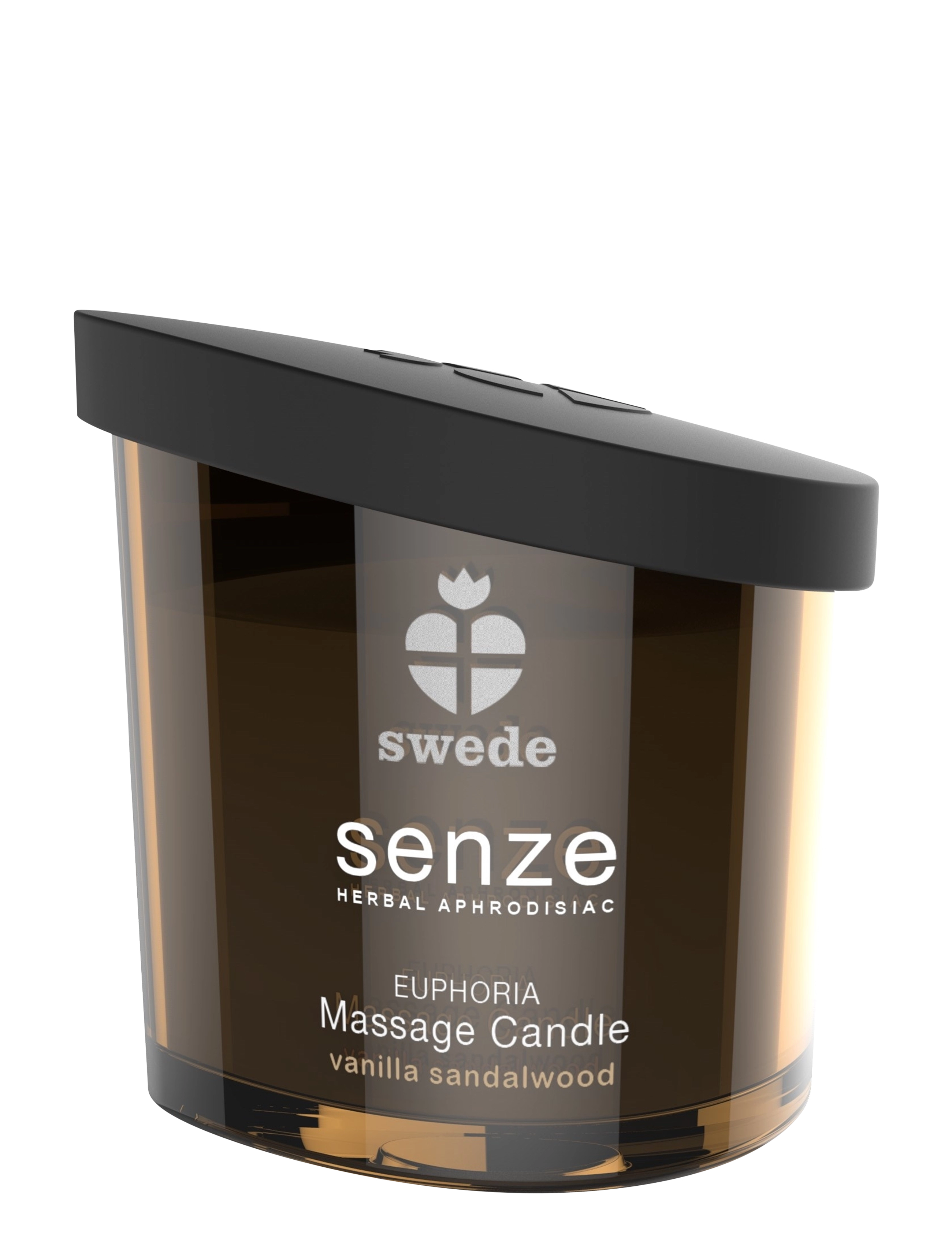 Swede Euphoria Massage Candle Vanilla Sandalwood, Scented Candles, Nude, Str: 50 ml