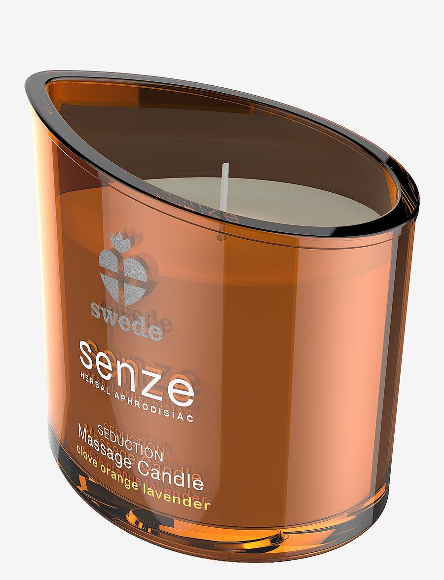 Swede - Swede Seduction Massage Candle - Clove Orange Lavender - sex & intimacy - orange - 2