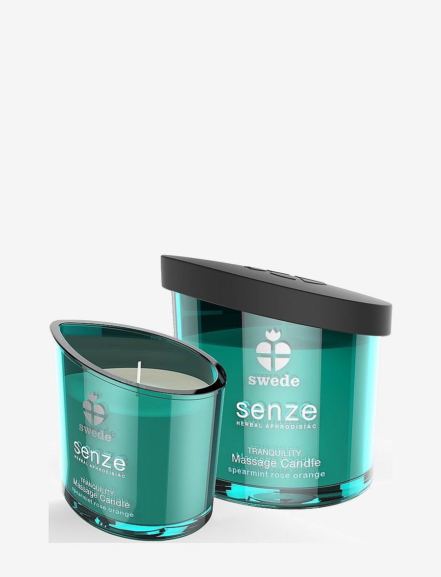 Swede - Swede Tranquility Massage Candle - Spearmint Rose Orange - sex & intimacy - blue - 2